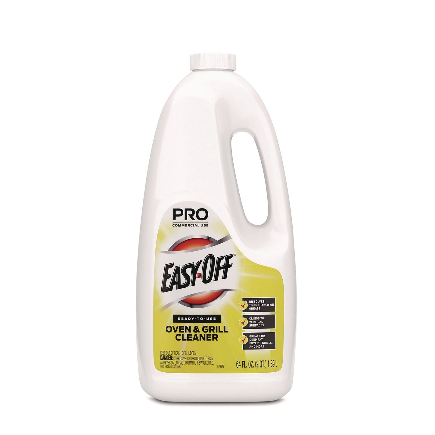 Ready-to-Use Oven and Grill Cleaner, Liquid, 2 qt Bottle, 6/Carton - OrderMe