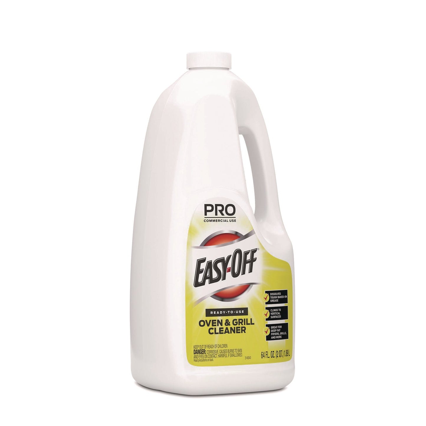 Ready-to-Use Oven and Grill Cleaner, Liquid, 2 qt Bottle, 6/Carton - OrderMe