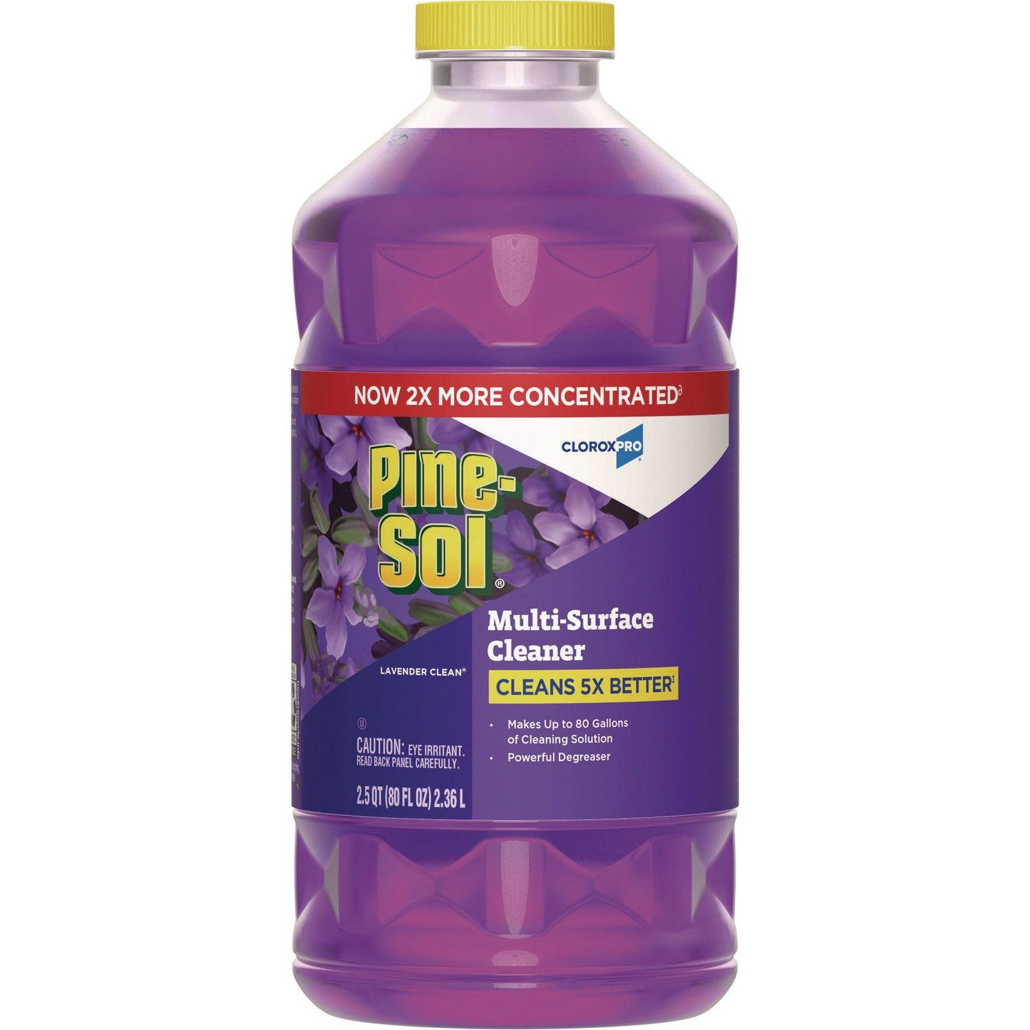 Clorox®Pro Multi-Surface Cleaner Concentrated, Lavender Clean Scent, 80 oz Bottle - OrderMe