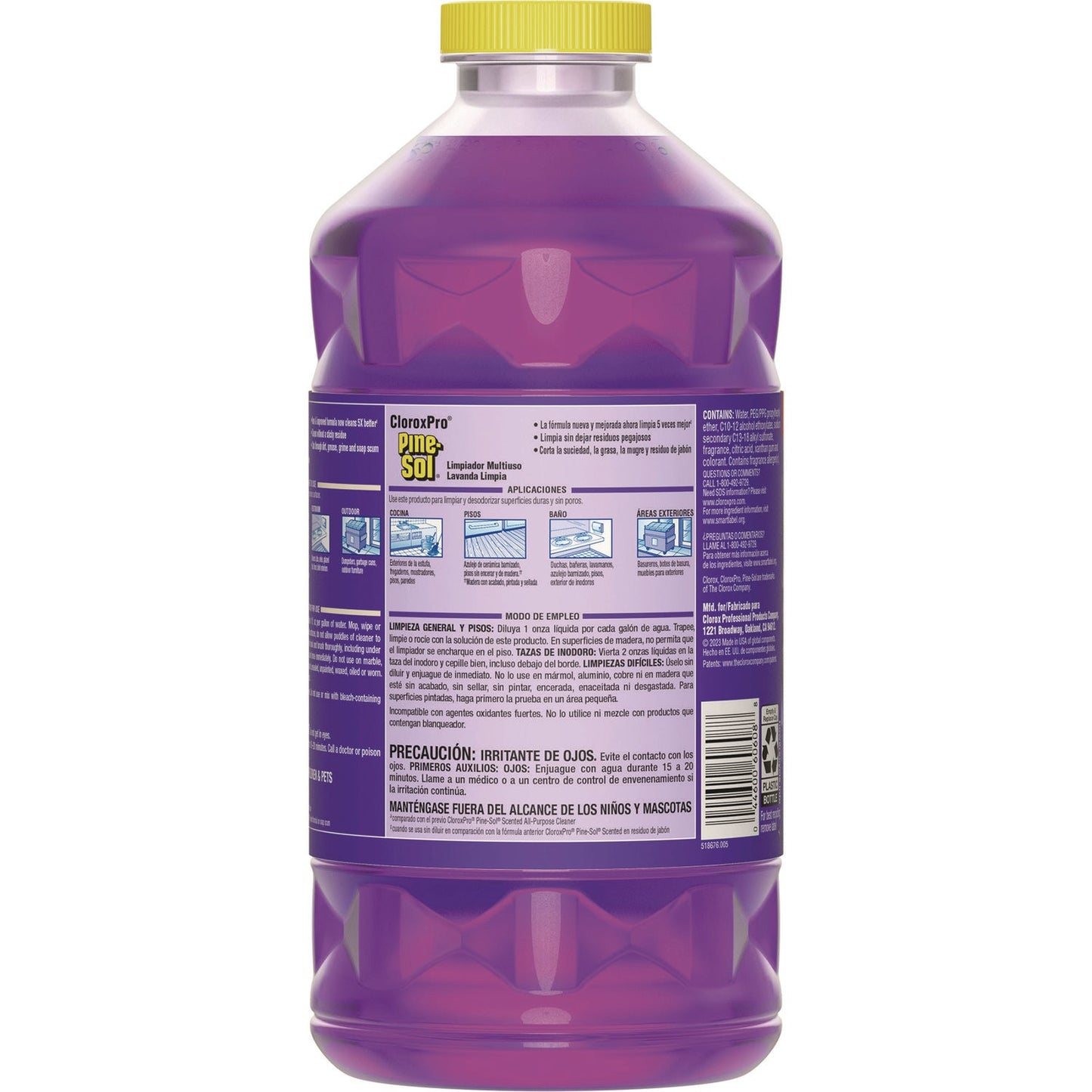 CloroxPro Multi-Surface Cleaner Concentrated, Lavender Clean Scent, 80 oz Bottle - OrderMe