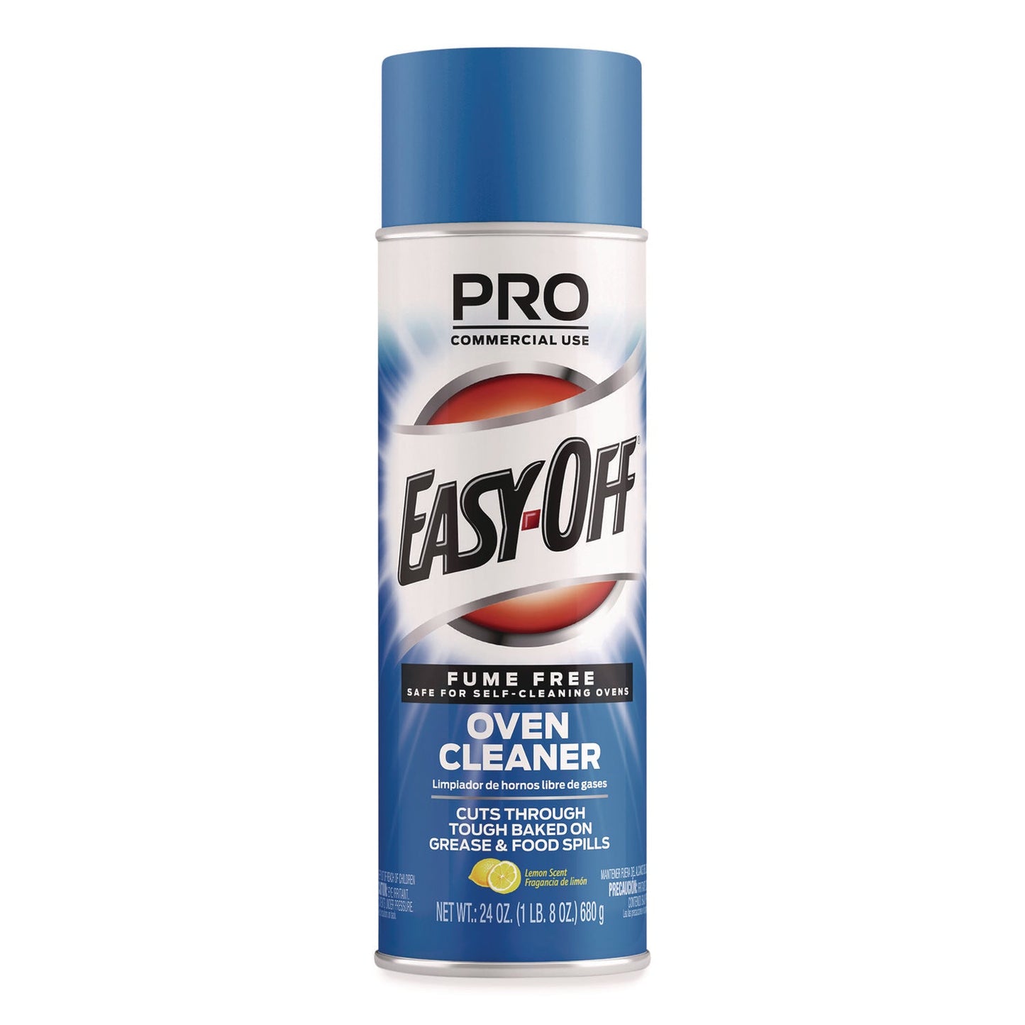 Fume-Free Max Oven Cleaner, Foam, Lemon, 24 oz Aerosol Spray - OrderMe