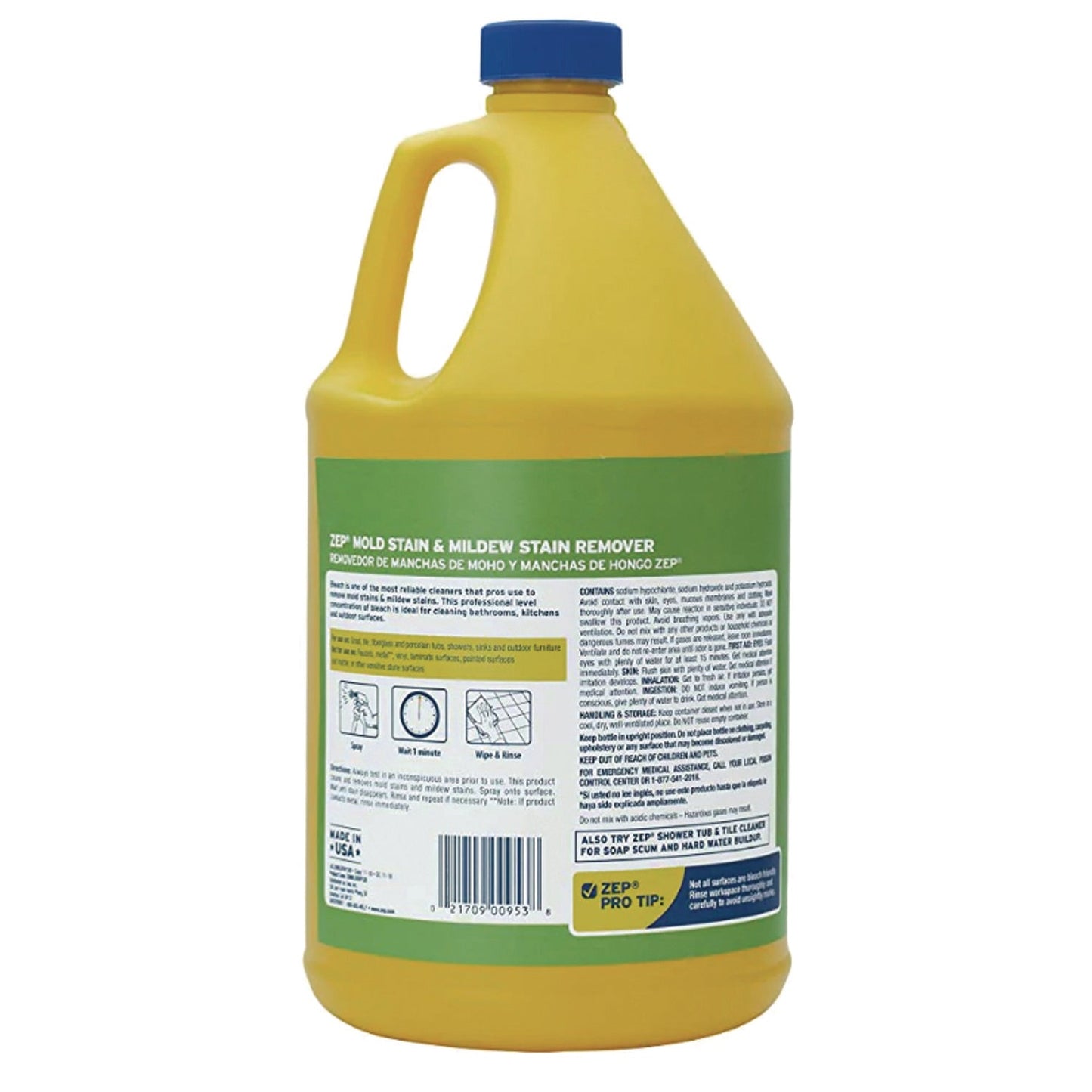 Mold Stain and Mildew Stain Remover, 1 gal, 4/Carton - OrderMe