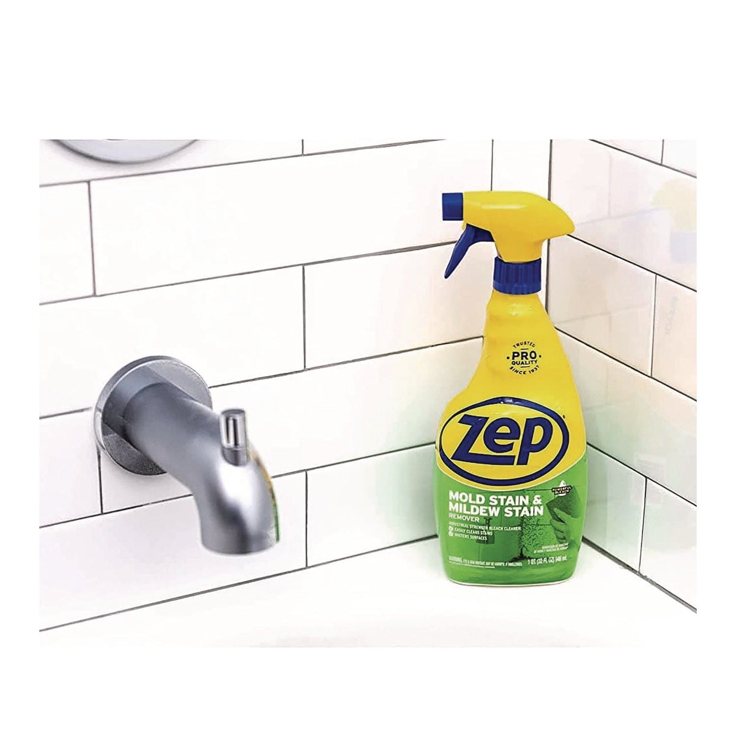 Mold Stain and Mildew Stain Remover, 32 oz Spray Bottle, 12/Carton - OrderMe
