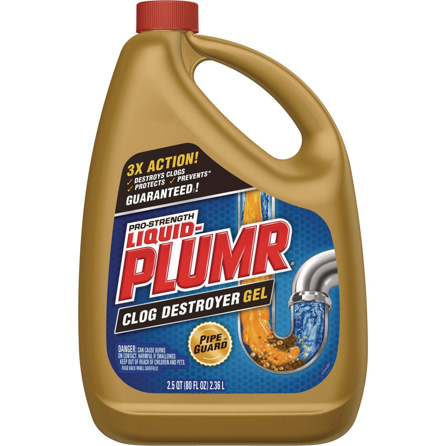 Clog Destroyer + PipeGuard, Gel, 80 oz - OrderMe
