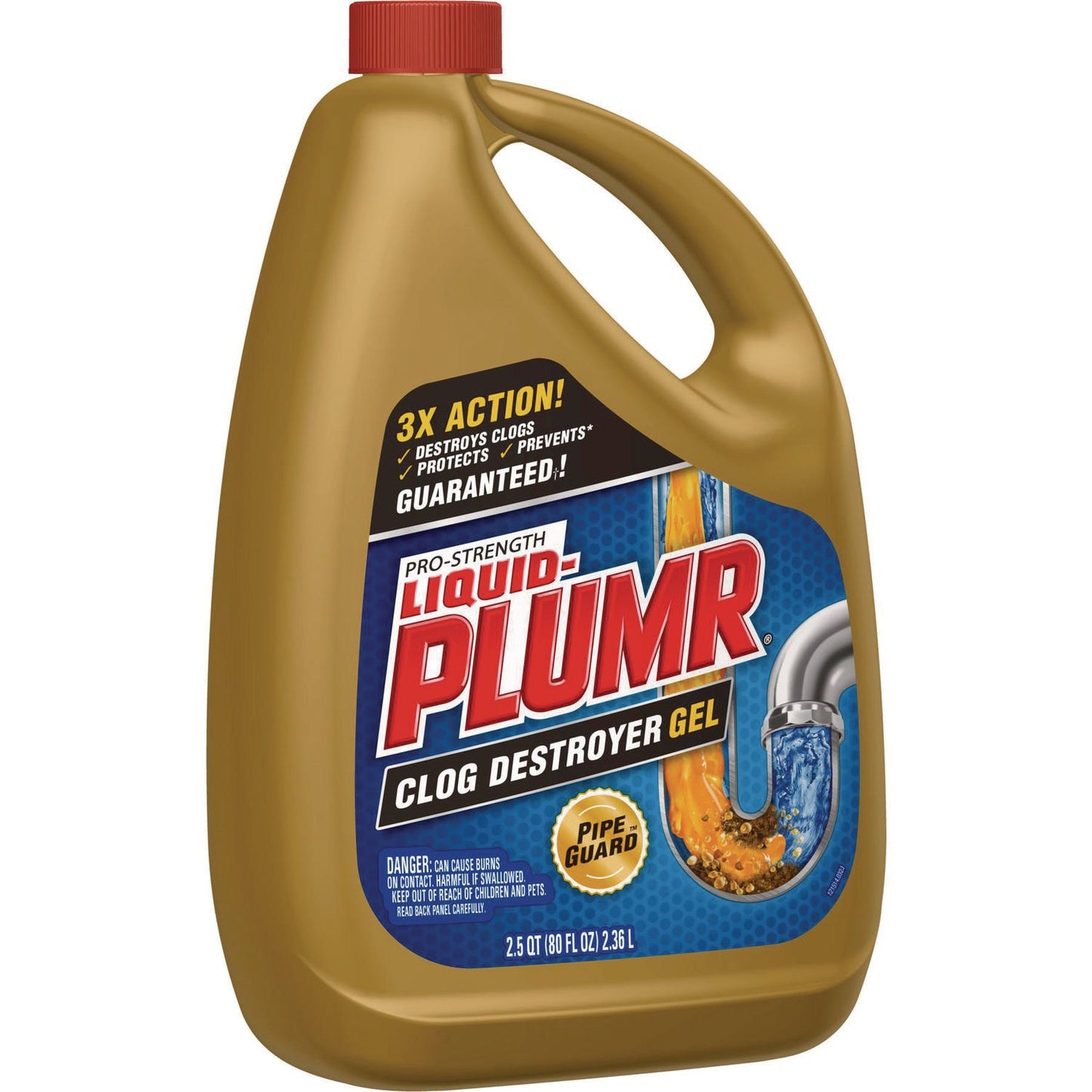 Clog Destroyer + PipeGuard, Gel, 80 oz - OrderMe