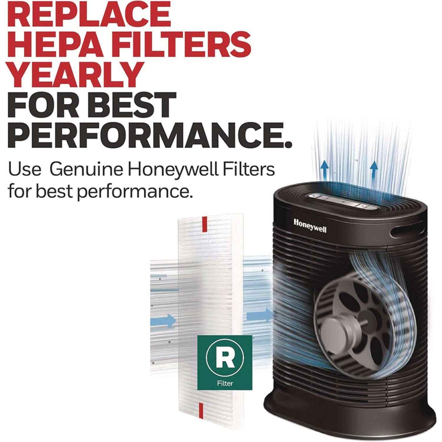 HEPA Air Purifier Filter, Box of 2 Filters - OrderMe