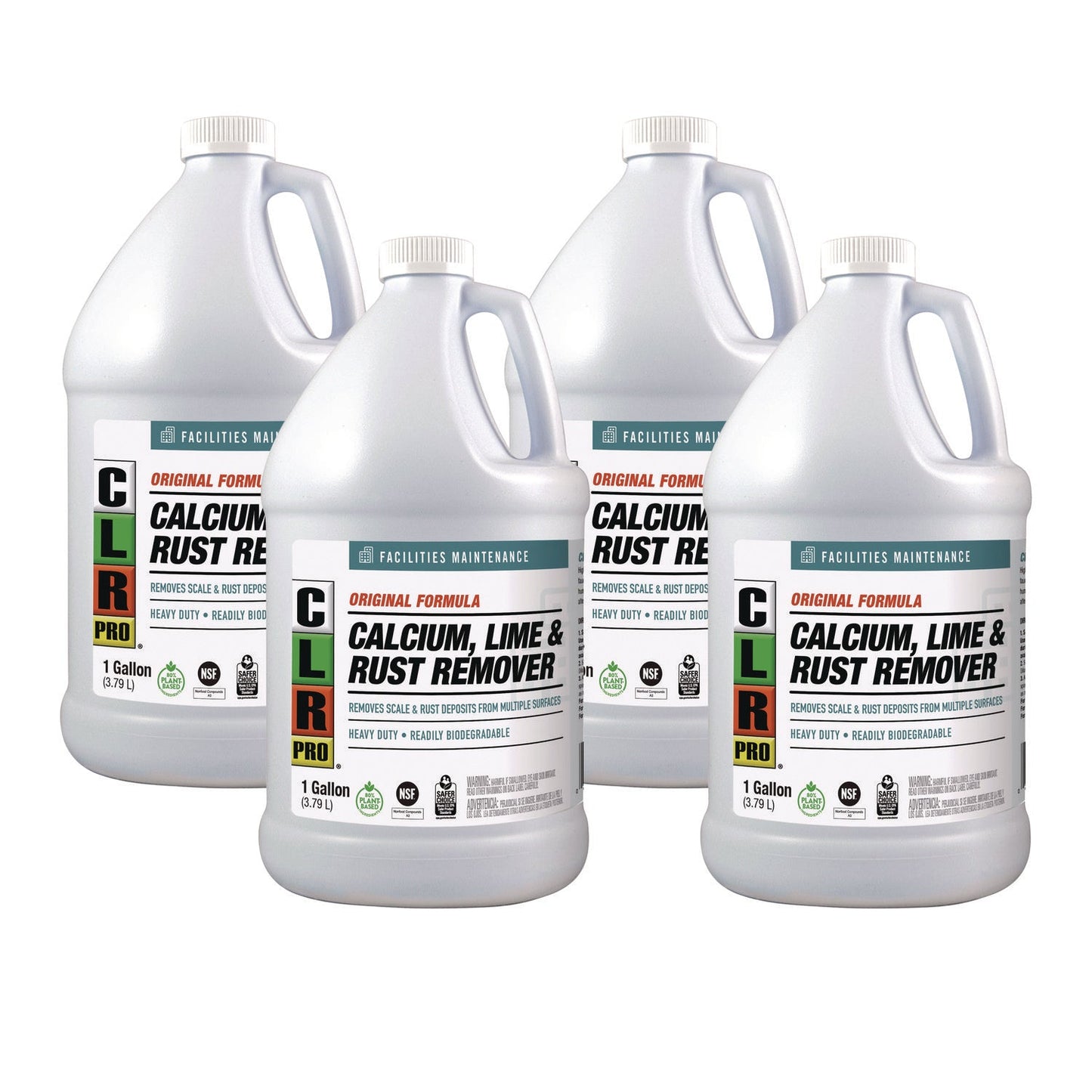 Calcium, Lime and Rust Remover, 1 gal Bottle, 4/Carton - OrderMe