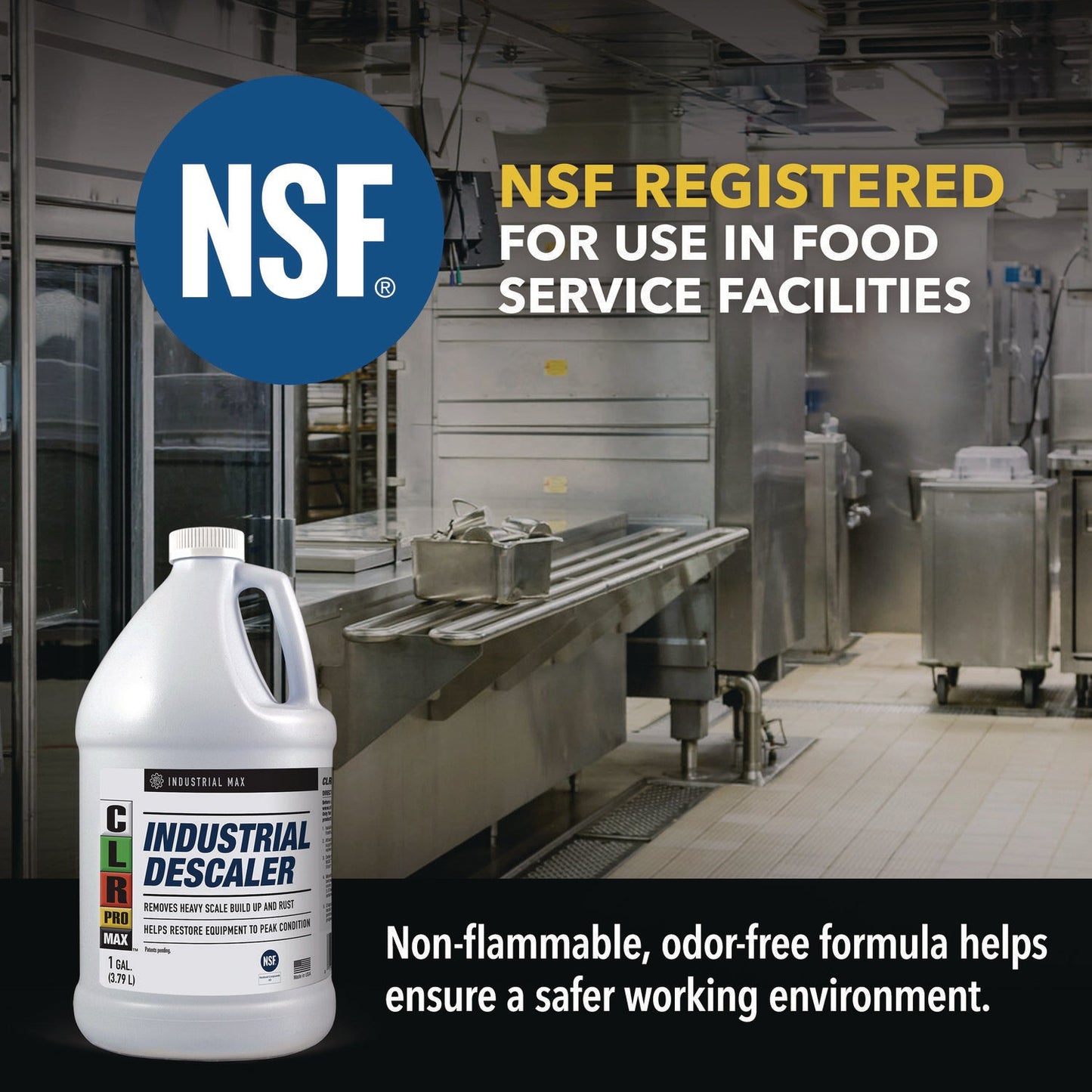 MAX Industrial Descaler, 1 gal Jug, 4/Carton - OrderMe