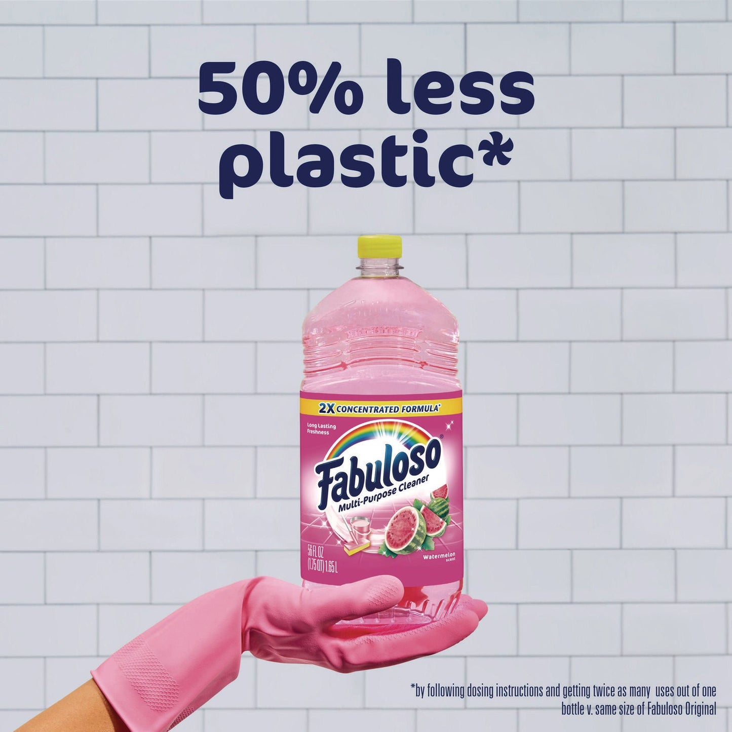 Multi-Use Cleaner, Watermelon Scent, 56 oz Bottle - OrderMe