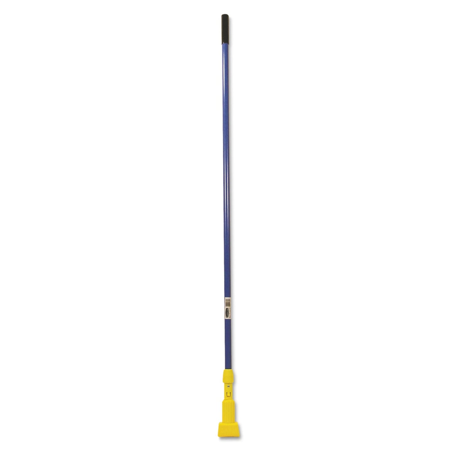Gripper Fiberglass Mop Handle, 1" dia x 60", Blue/Yellow - OrderMe