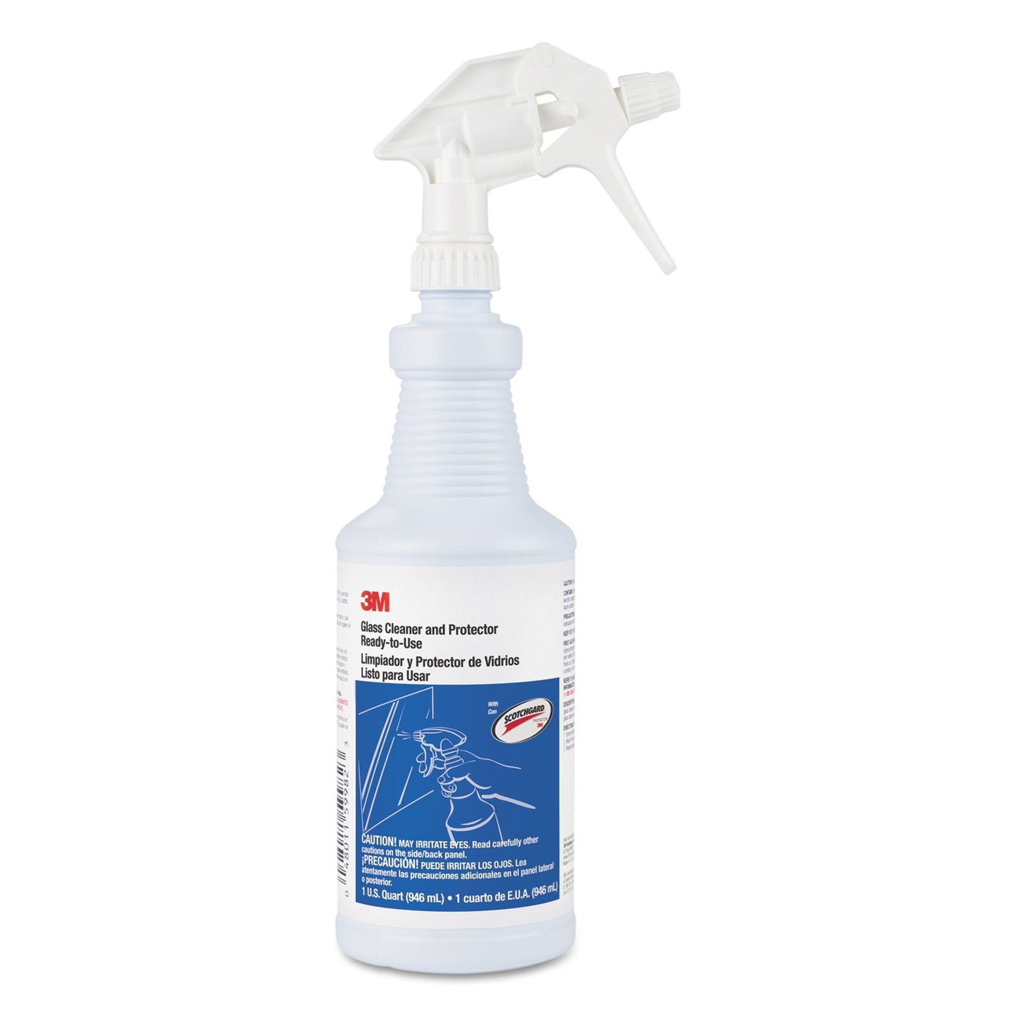 Ready-to-Use Glass Cleaner with Scotchgard, Apple, 32 oz Spray Bottle, 12/Carton - OrderMe