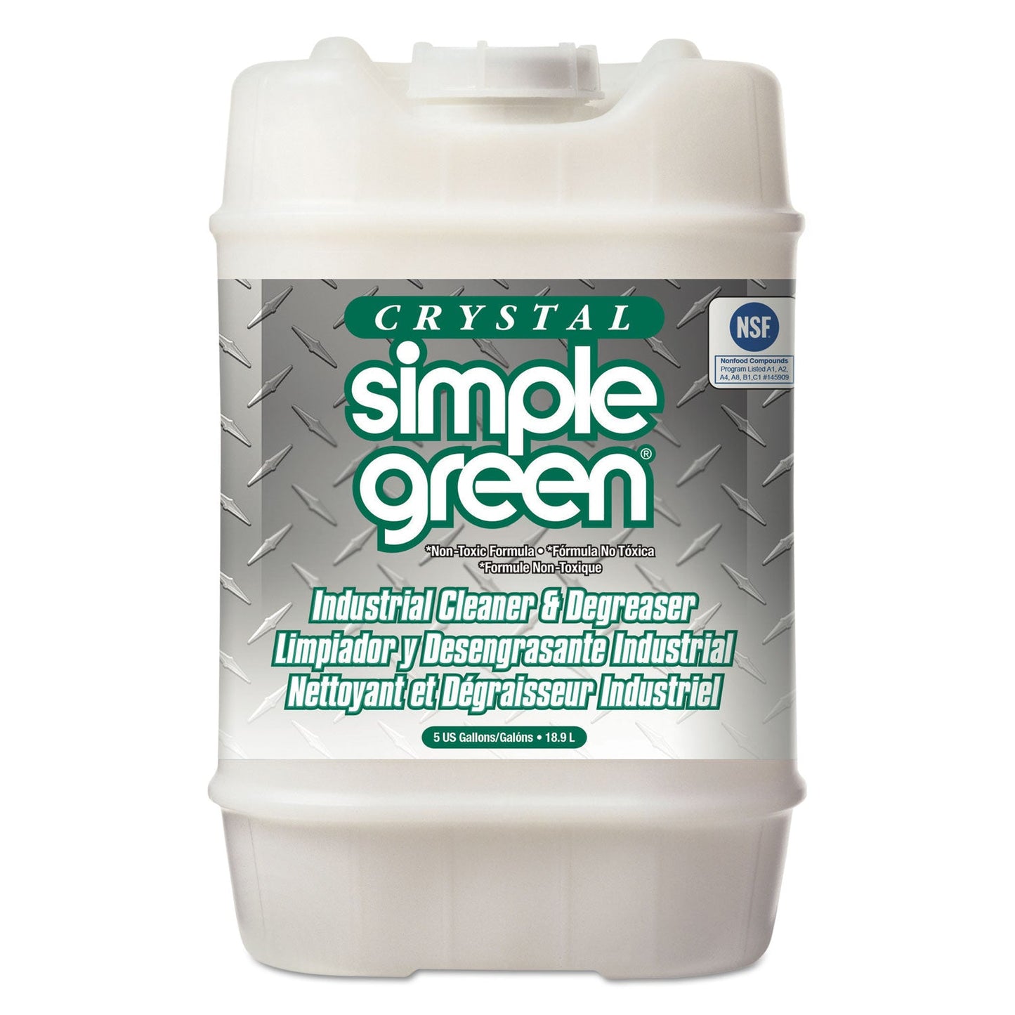 Crystal Industrial Cleaner/Degreaser, 5 gal Pail - OrderMe