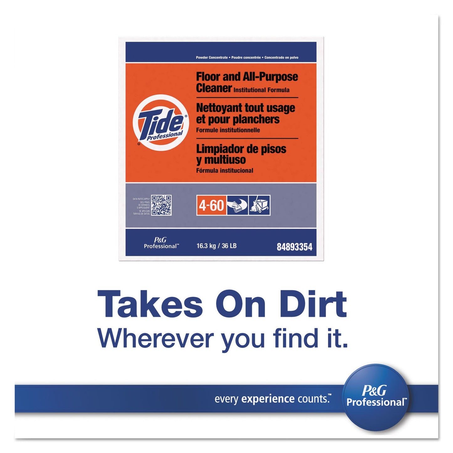 Floor and All-Purpose Cleaner, 36 lb Box - OrderMe
