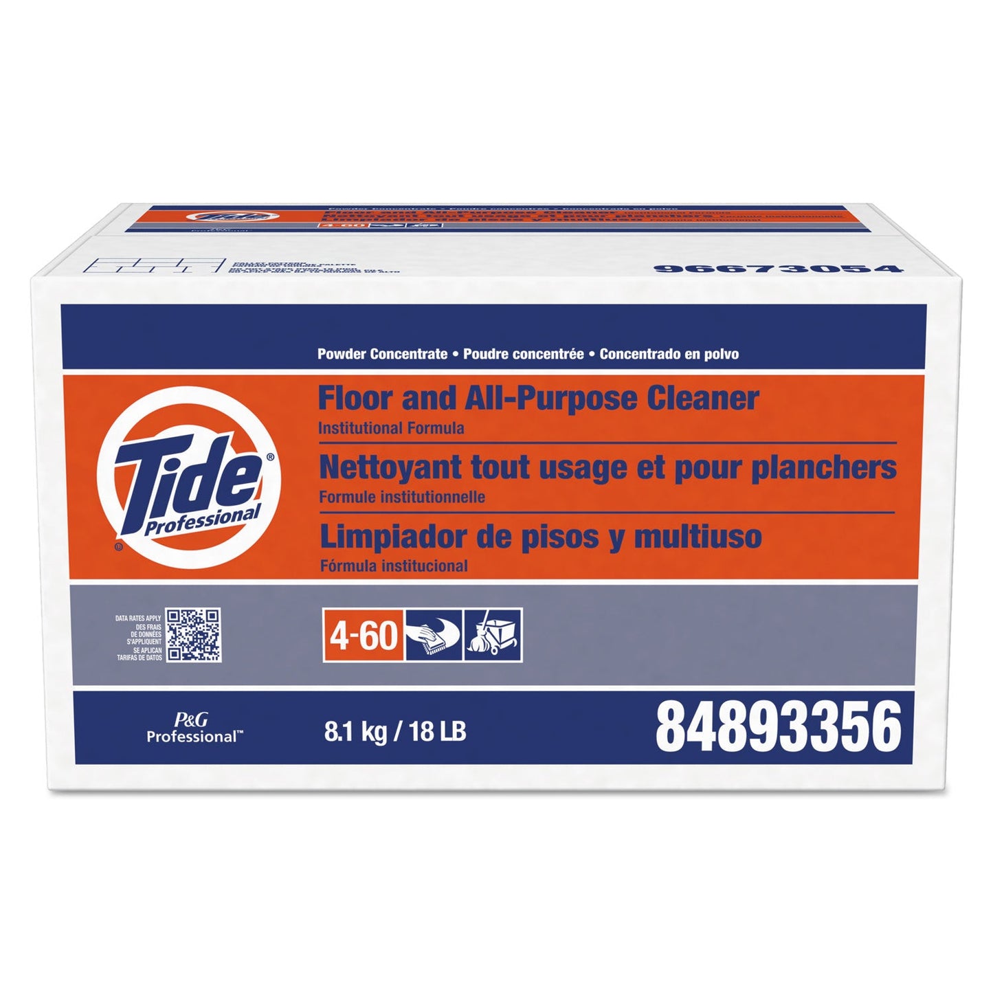 Floor and All-Purpose Cleaner, 18 lb Box - OrderMe