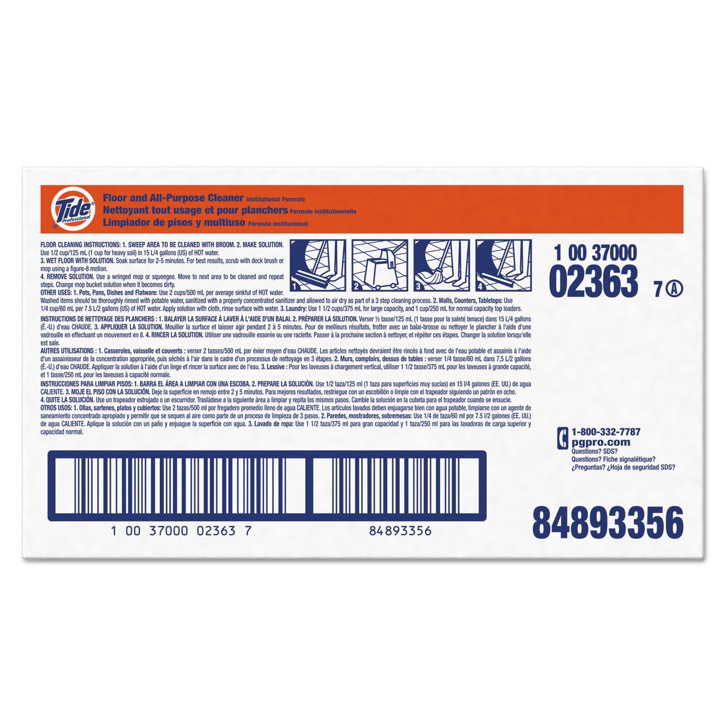 Floor and All-Purpose Cleaner, 18 lb Box - OrderMe