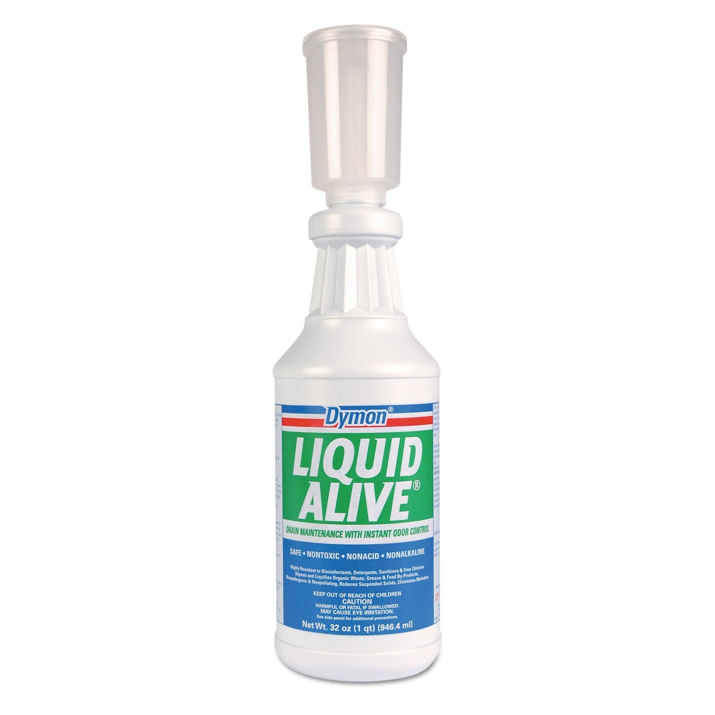 LIQUID ALIVE Enzyme Producing Bacteria, 32 oz. Bottle, 12/Carton - OrderMe