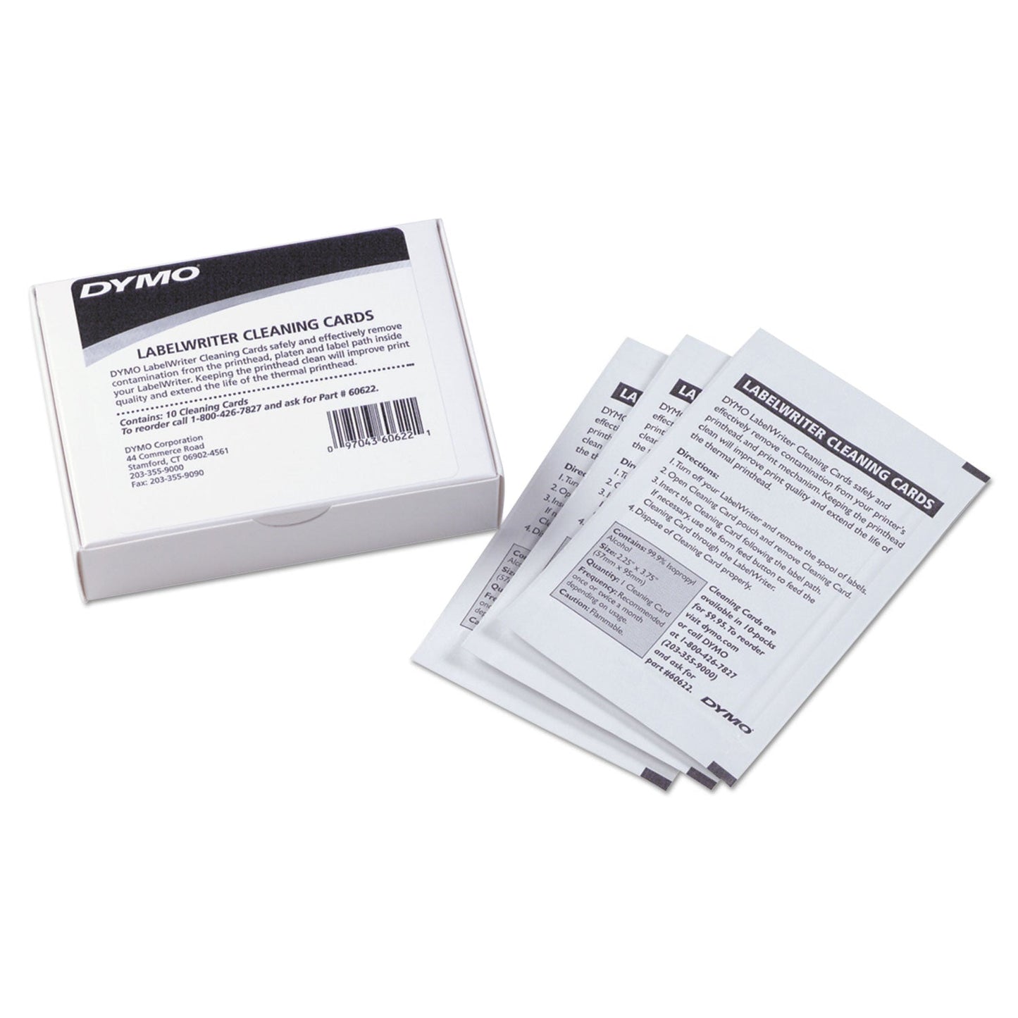 LabelWriter Cleaning Cards, 10/Box - OrderMe