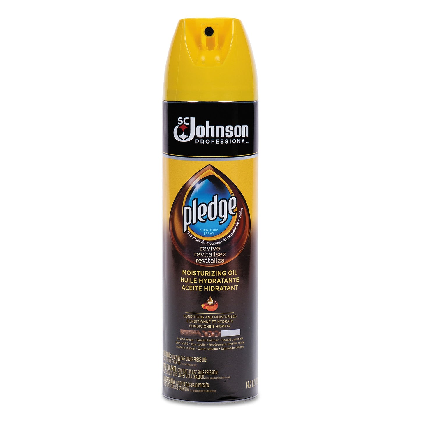 Furniture Polish, Revive Moisturizing Oil, 14.2 oz Can, 6/Carton - OrderMe