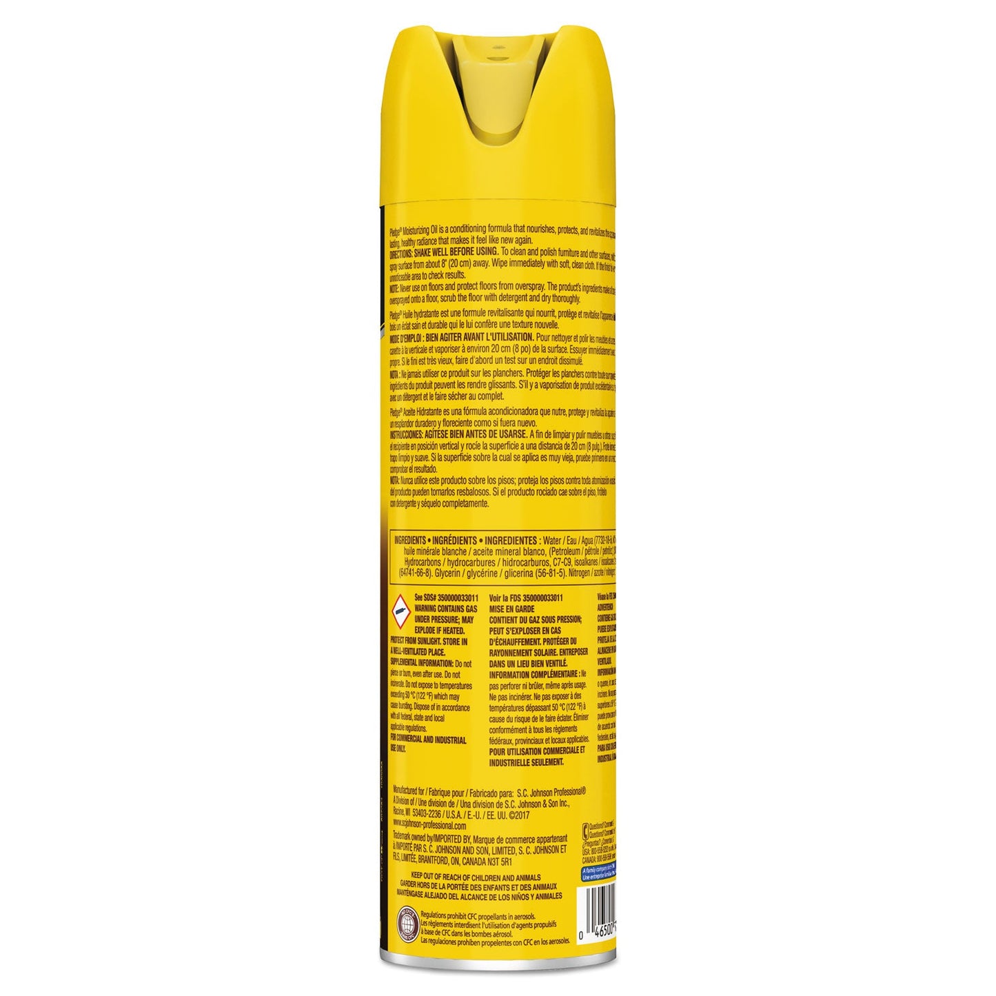 Furniture Polish, Revive Moisturizing Oil, 14.2 oz Can, 6/Carton - OrderMe
