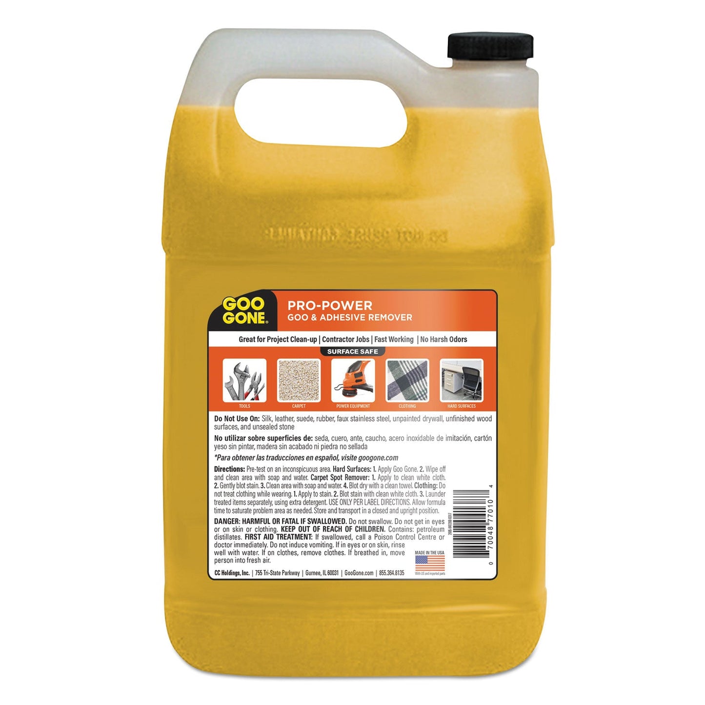 Pro-Power Cleaner, Citrus Scent, 1 gal Bottle - OrderMe