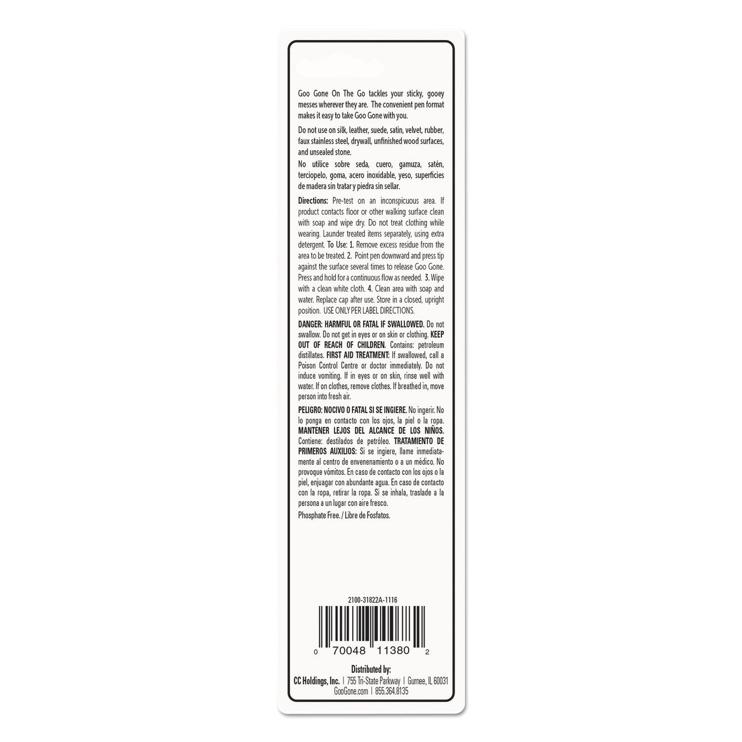 Mess-Free Pen Cleaner, Citrus Scent, 0.34 Pen Applicator - OrderMe