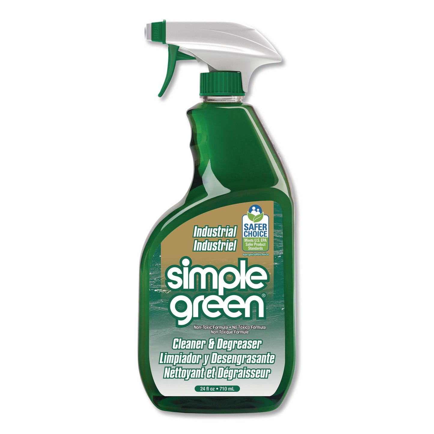 Industrial Cleaner and Degreaser, Concentrated, 24 oz Spray Bottle - OrderMe