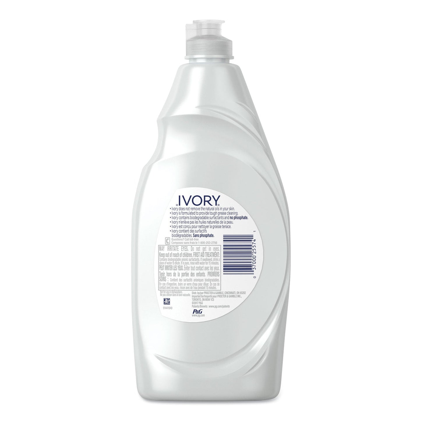 Dish Detergent, Classic Scent, 24 oz Bottle, 10/Carton - OrderMe