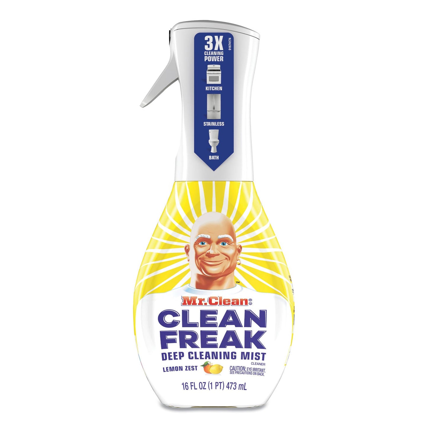 Clean Freak Deep Cleaning Mist Multi-Surface Spray, Lemon, 16 oz Spray Bottle - OrderMe