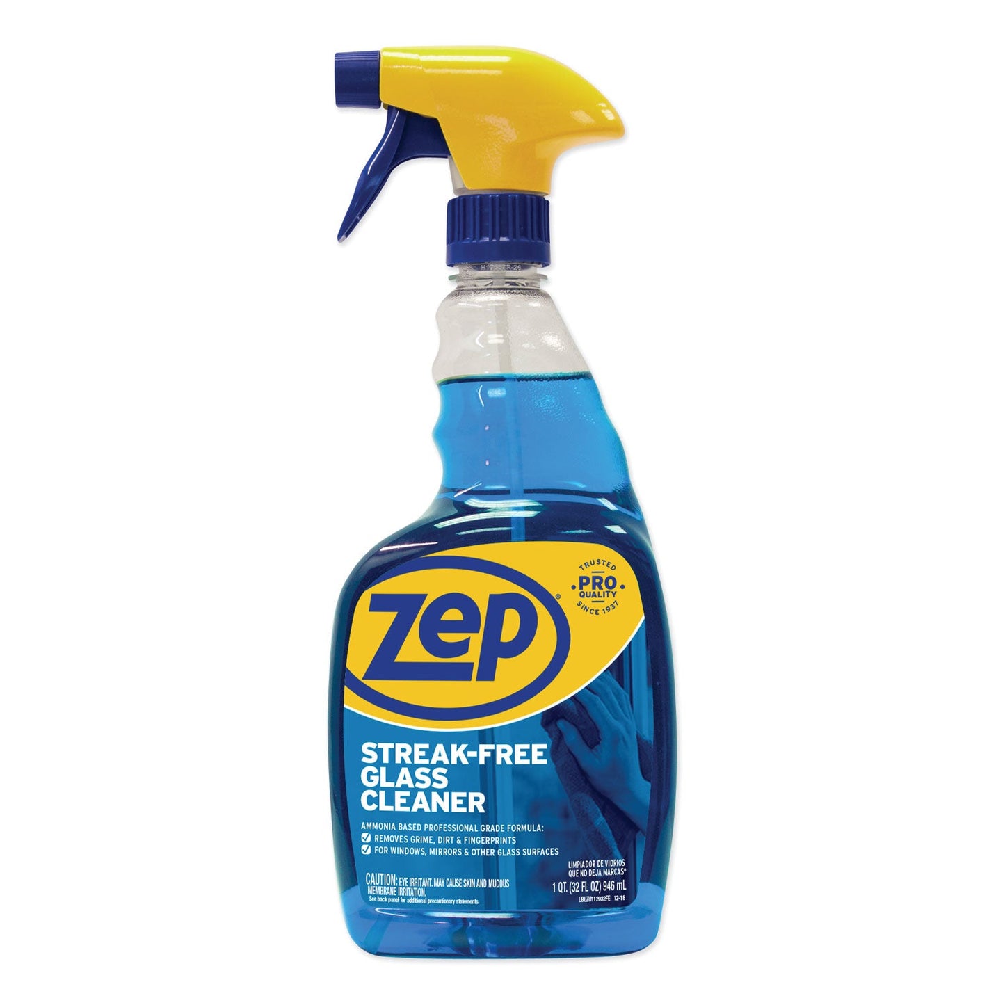 Streak-Free Glass Cleaner, Pleasant Scent, 32 oz Spray Bottle, 12/Carton - OrderMe