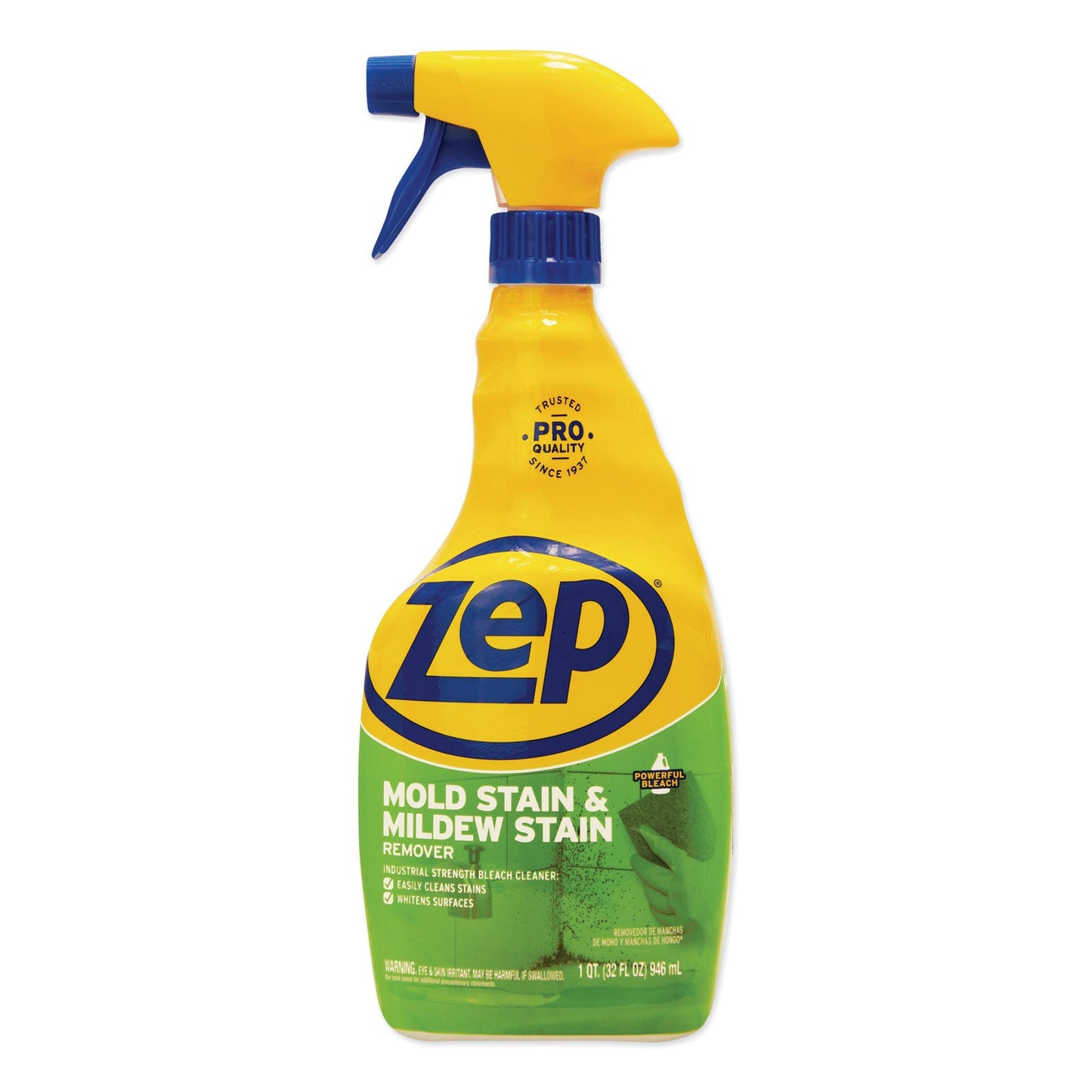 Mold Stain and Mildew Stain Remover, 32 oz Spray Bottle, 12/Carton - OrderMe