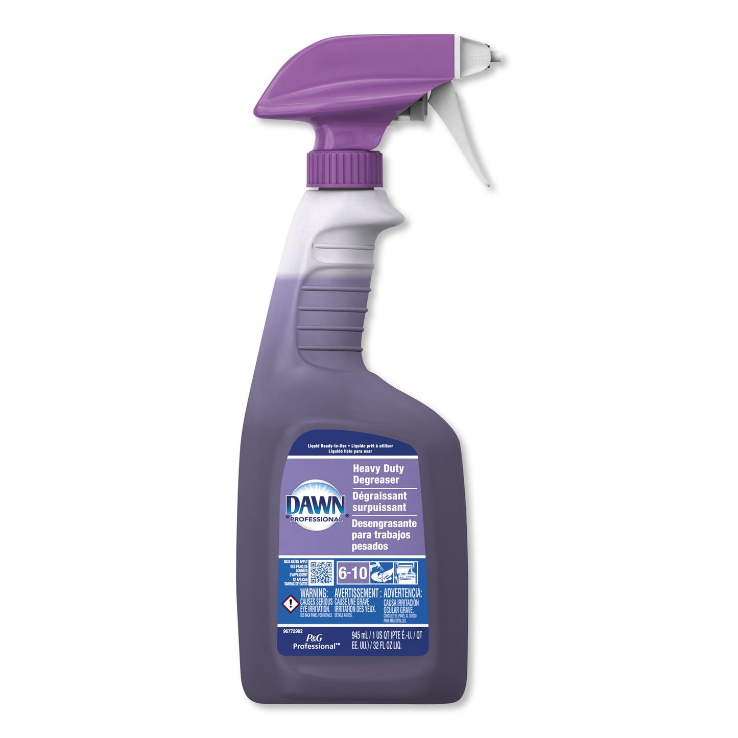 Heavy Duty Degreaser Spray, 32 oz Bottle, 6/Carton - OrderMe