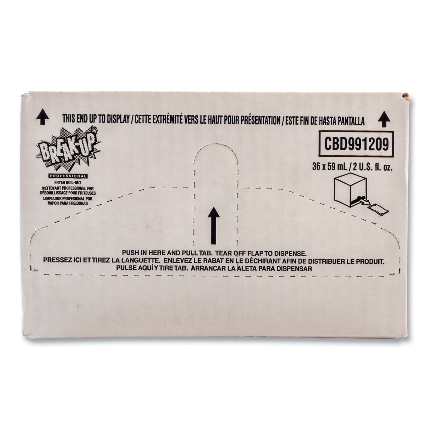 Fryer Boil-Out, Ready to Use, 2 oz Packet, 36/Carton - OrderMe