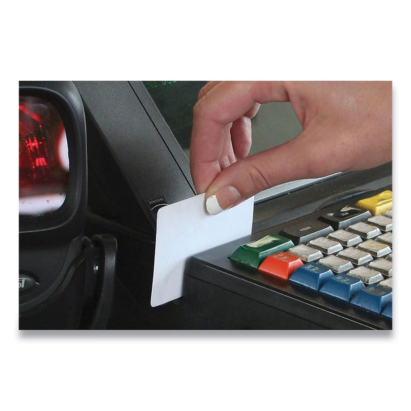 Magnetic Card Reader Cleaning Cards, 2.1" x 3.35", 50/Carton - OrderMe