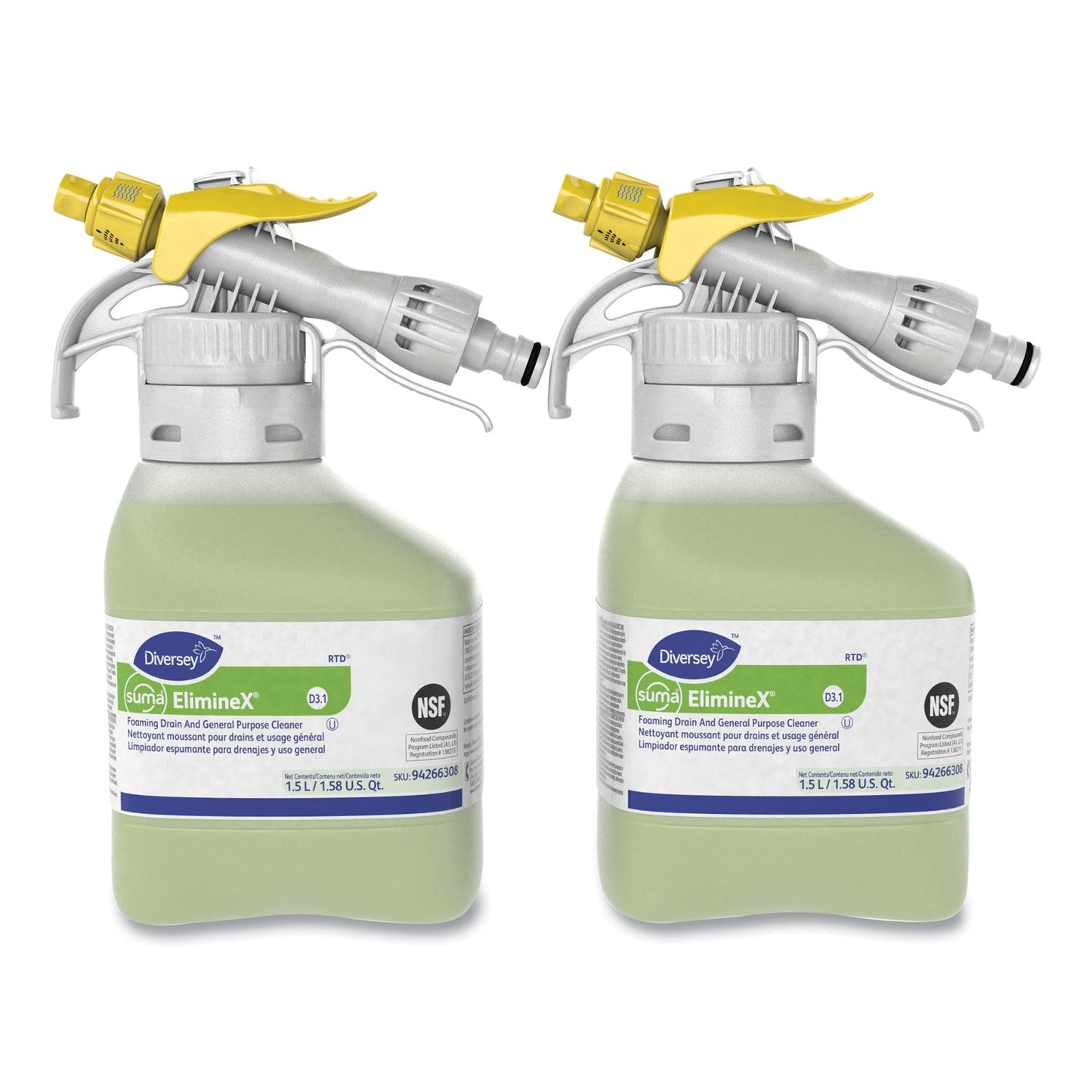 Suma ElimineX D3.1, Liquid, 50.7 oz Spray, 2/Carton - OrderMe