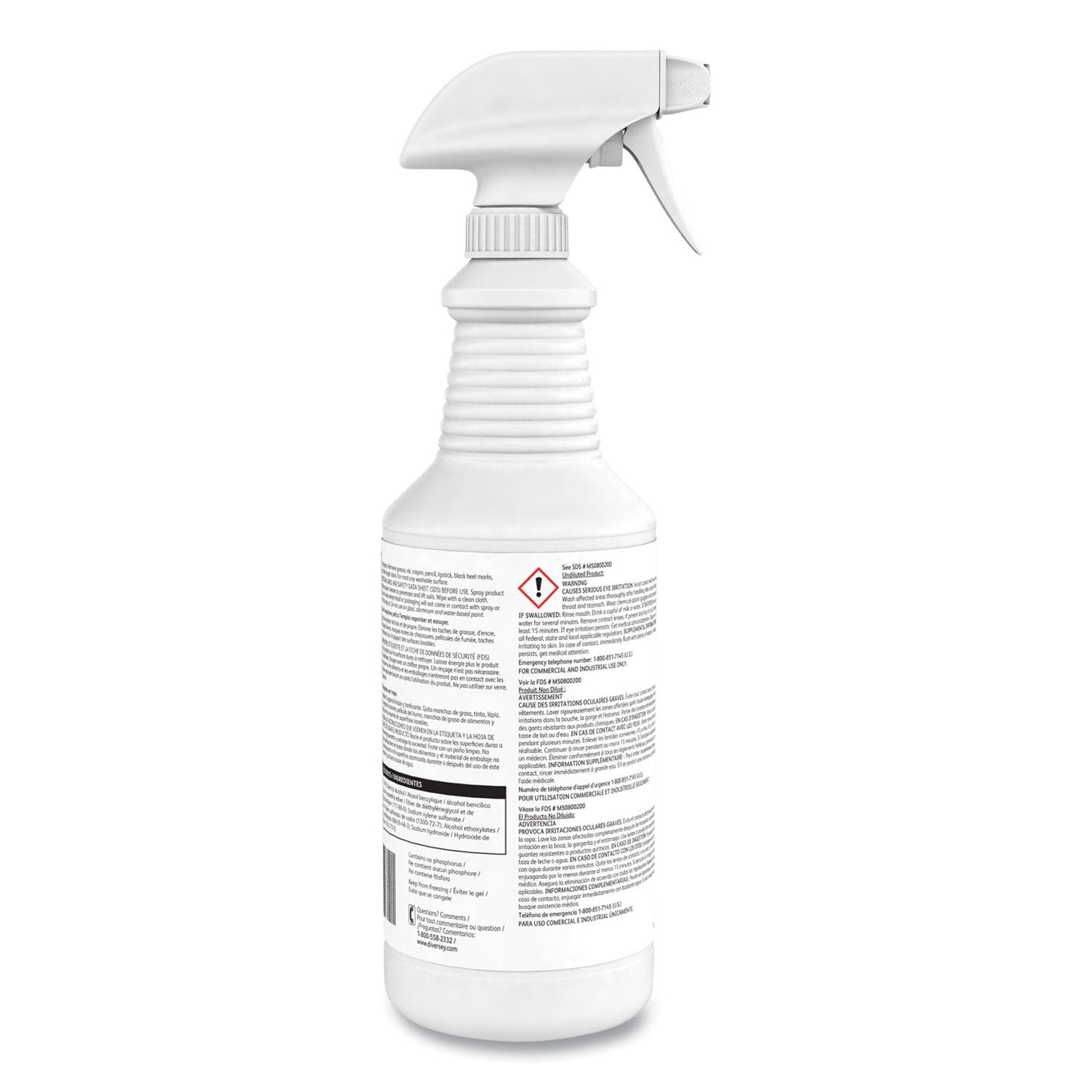 Speedball Heavy-Duty Cleaner, Citrus, Liquid, 1qt. Spray Bottle, 12/CT - OrderMe