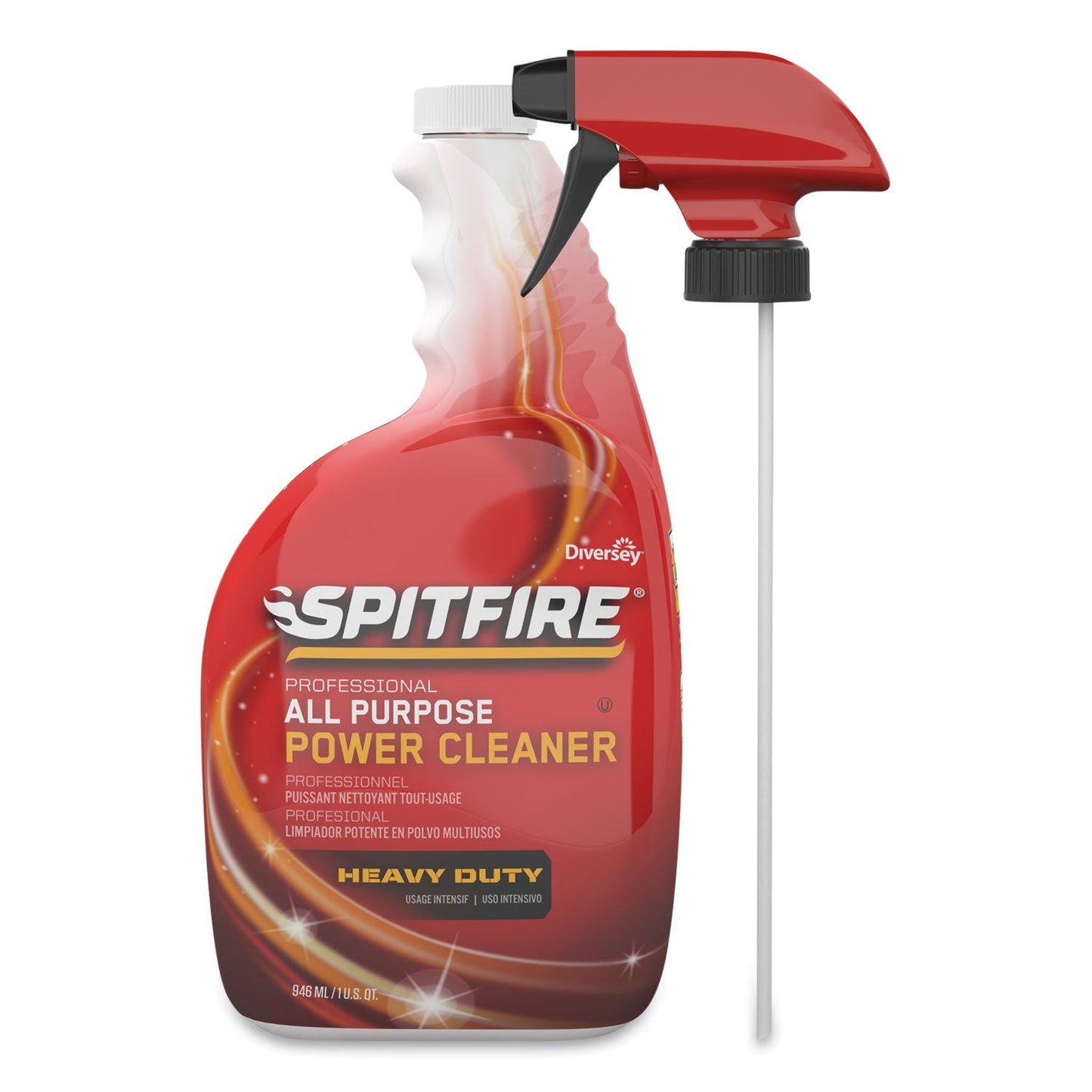 Spitfire All Purpose Power Cleaner, Liquid, 32 oz Spray Bottle, 4/Carton - OrderMe