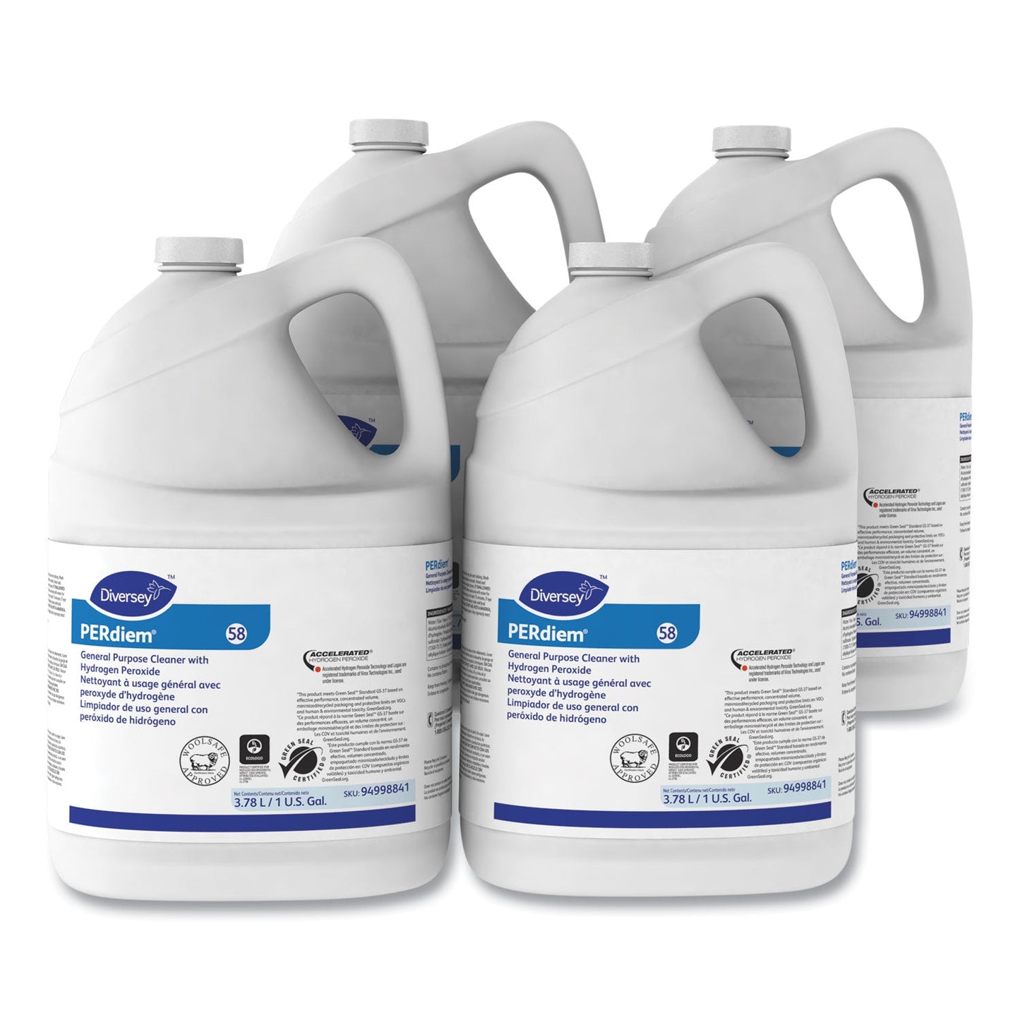 PERdiem Concentrated General Purpose Cleaner - Hydrogen Peroxide, 1 gal, Bottle - OrderMe