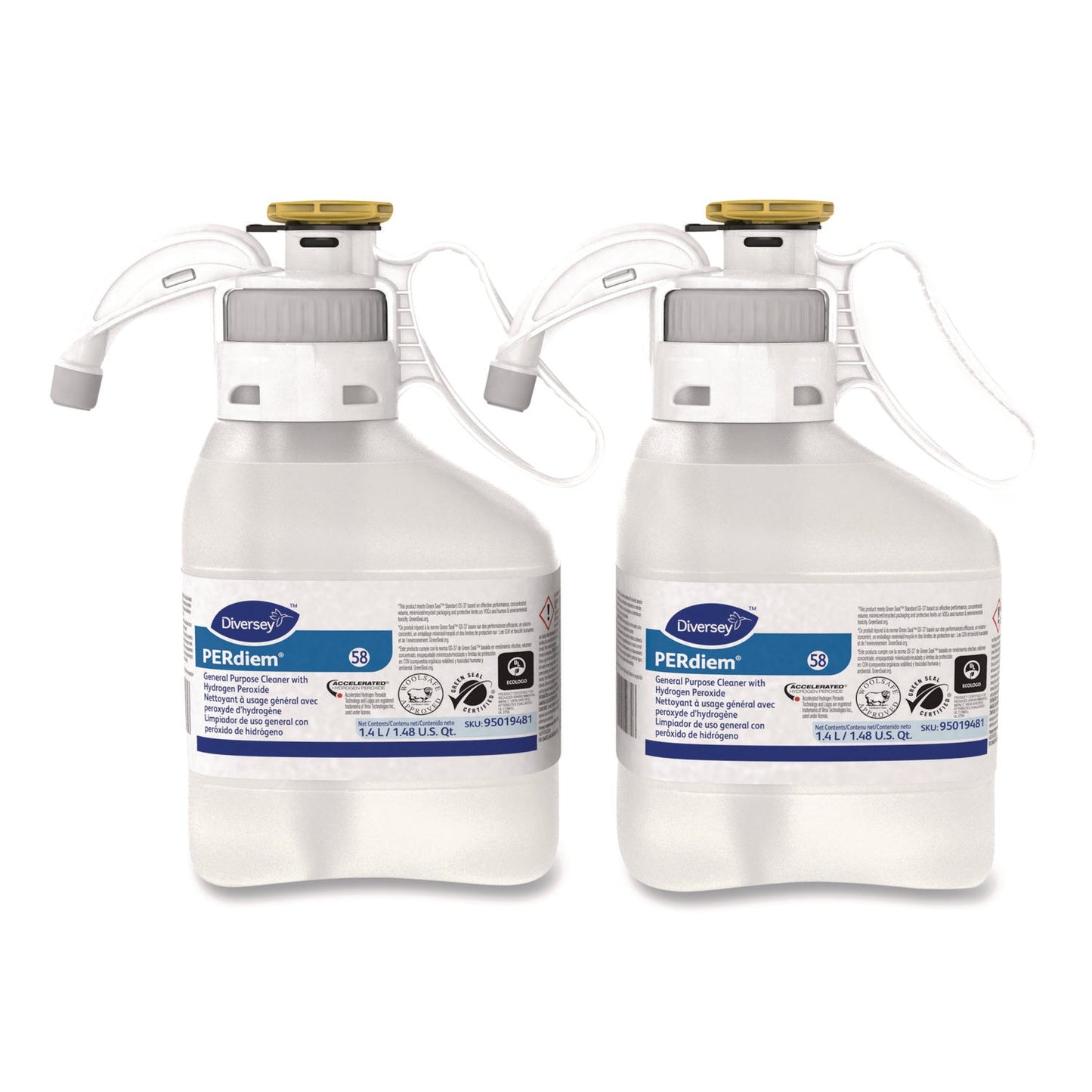 PERdiem Concentrated General Cleaner with Hydrogen Peroxide, 47.34 oz, Bottle, 2/Carton - OrderMe