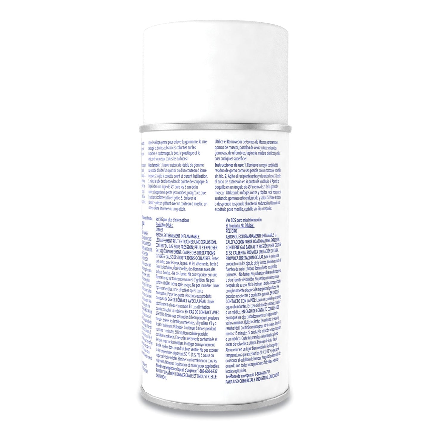 Gum Remover, 6.5 oz Aerosol Spray Can, 12/Carton - OrderMe