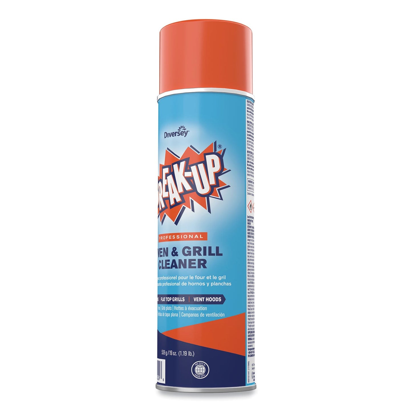Oven And Grill Cleaner, Ready to Use, 19 oz Aerosol Spray - OrderMe