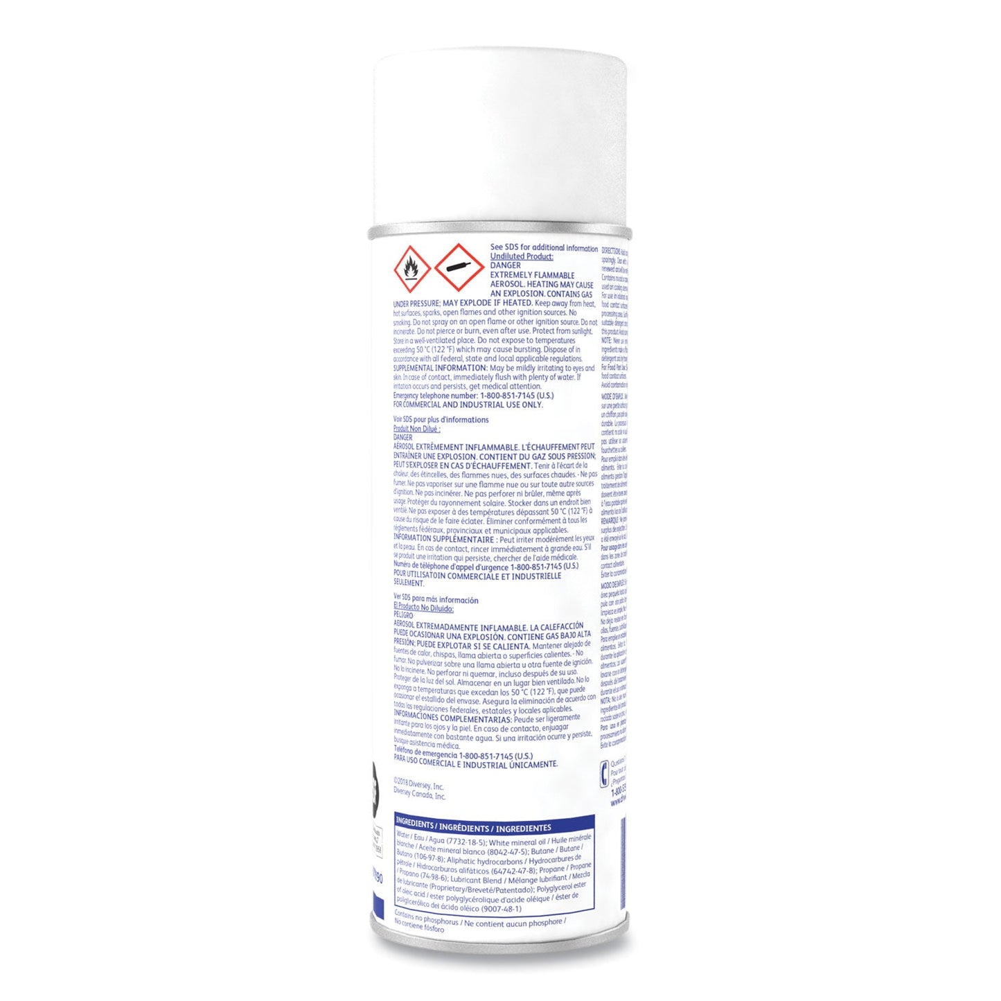 Deep Gloss Stainless Steel Maintainer, 16 oz Aerosol Spray, 12/Carton - OrderMe