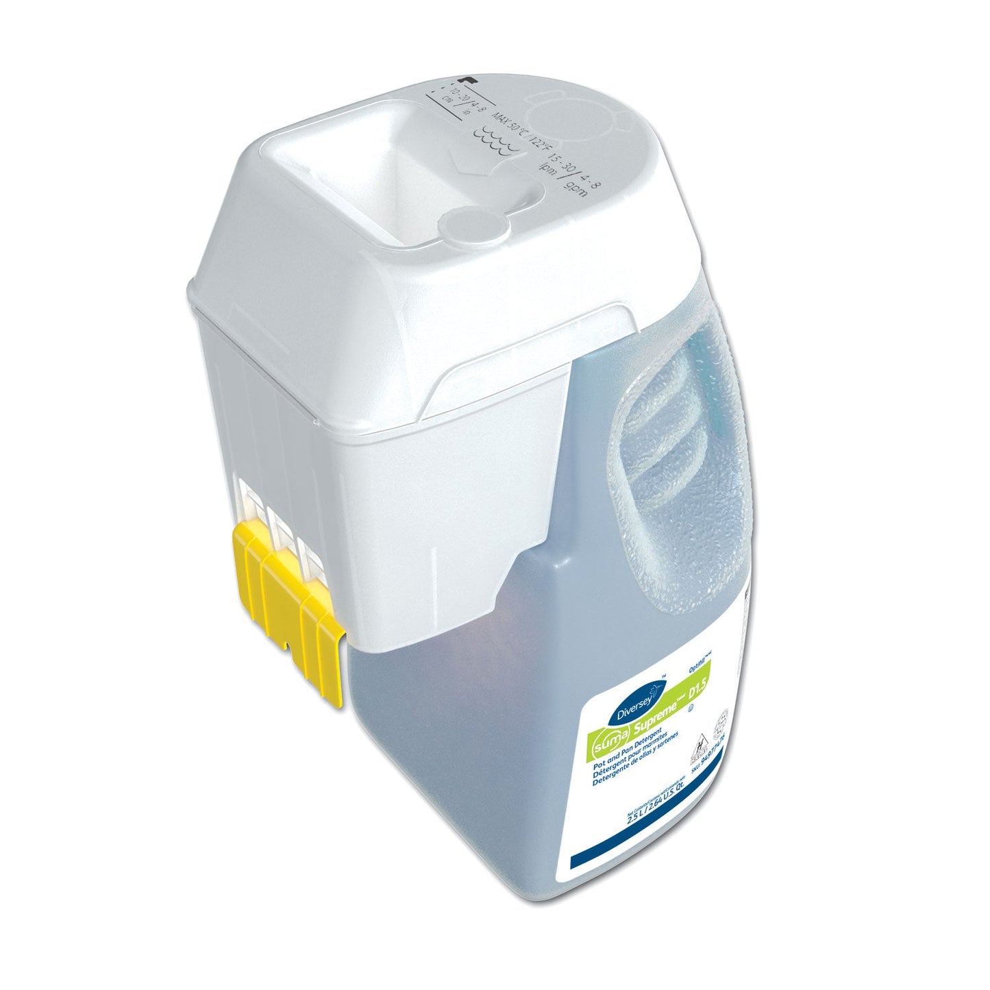 Supreme Concentrated Pot and Pan Detergent, Floral, 2.6 qt Optifill System Refill - OrderMe