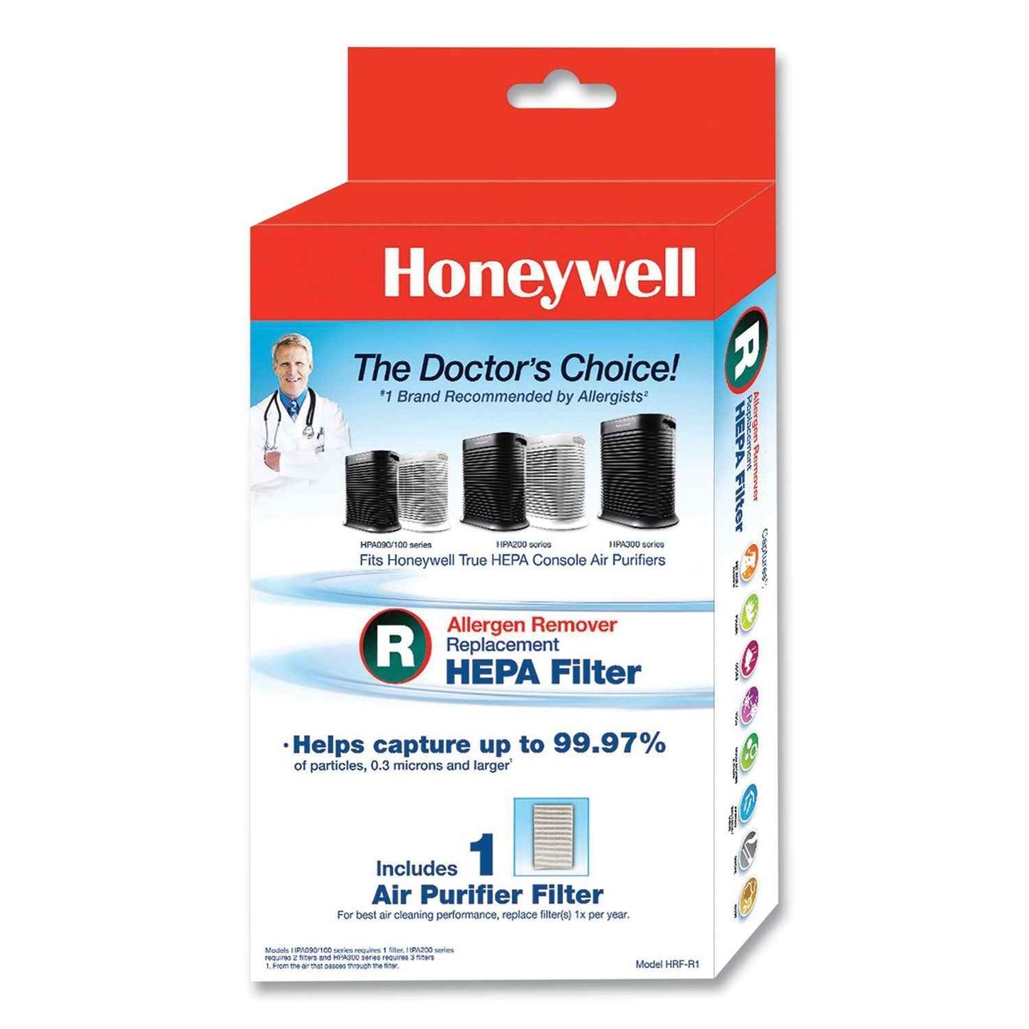 True HEPA Air Purifier Replacement Filter, 6.75 x 10.32 - OrderMe
