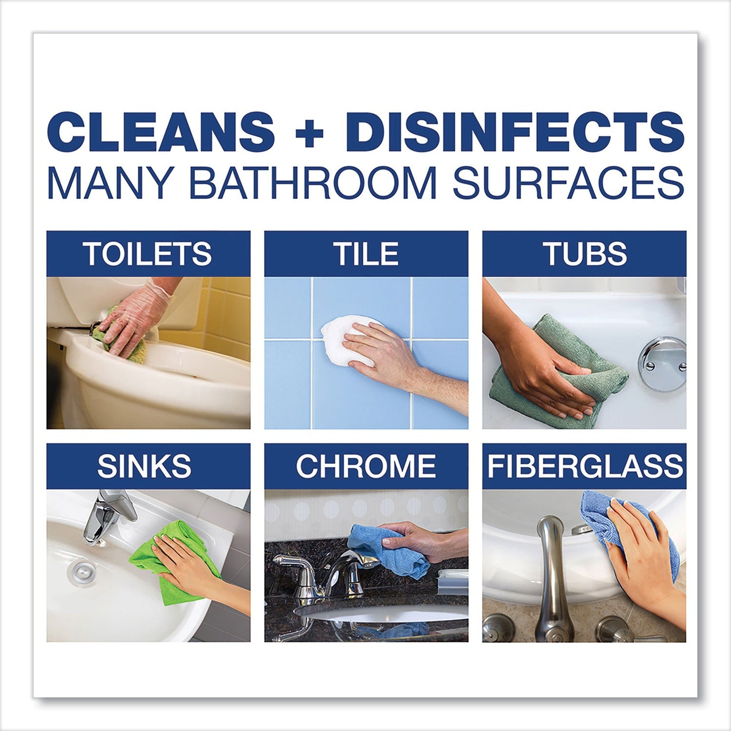 Disinfecting-Sanitizing Bathroom Cleaner, One Gallon Bottle - OrderMe