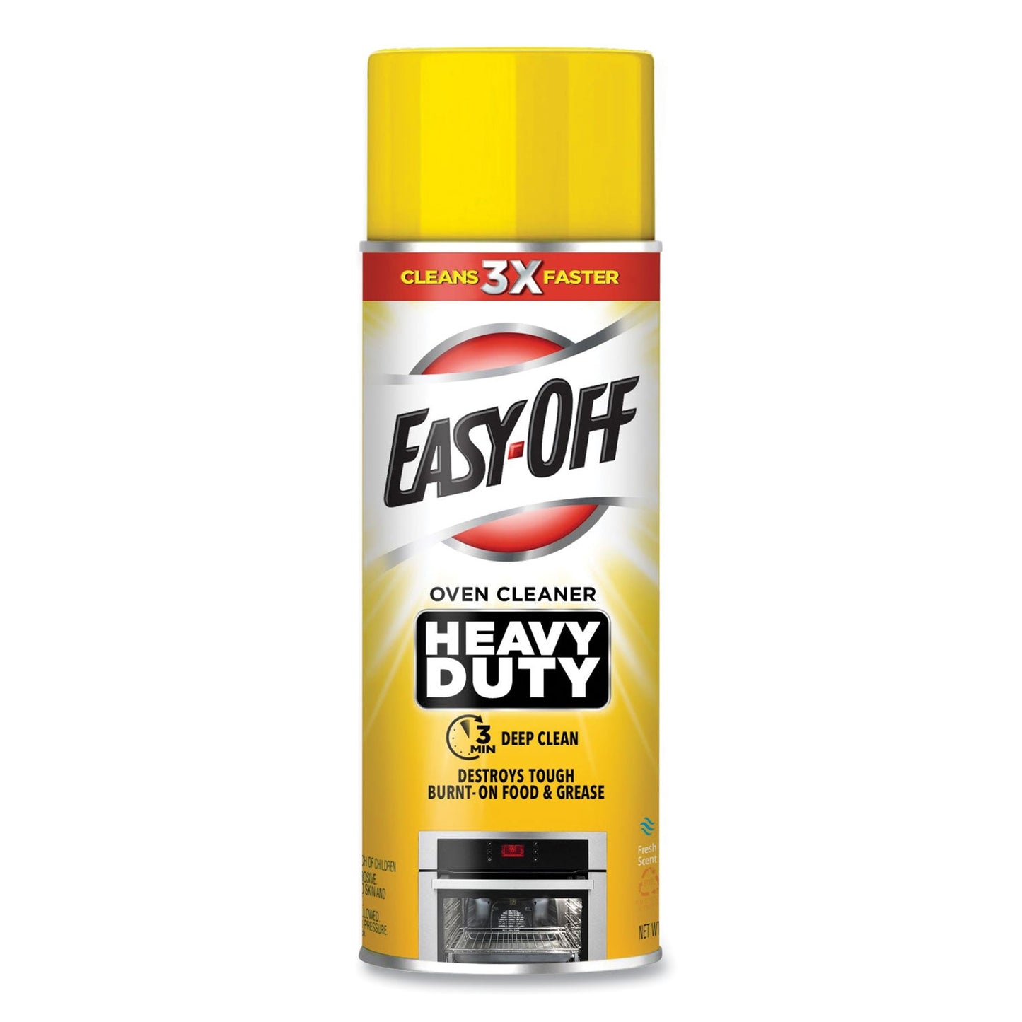 Heavy Duty Oven Cleaner, Fresh Scent, Foam, 14.5 oz Aerosol Spray, 6/Carton - OrderMe