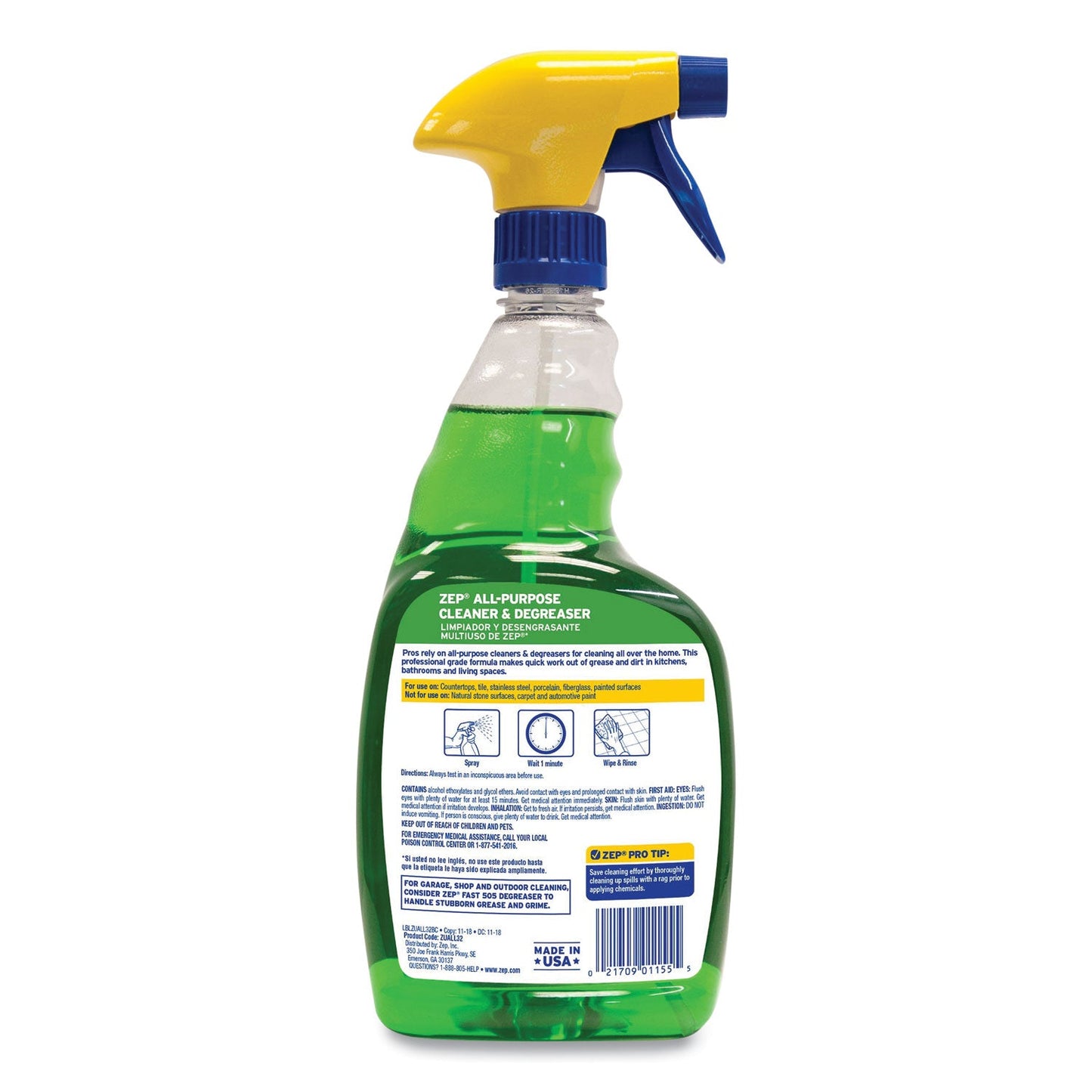 All-Purpose Cleaner and Degreaser, 32 oz Spray Bottle - OrderMe