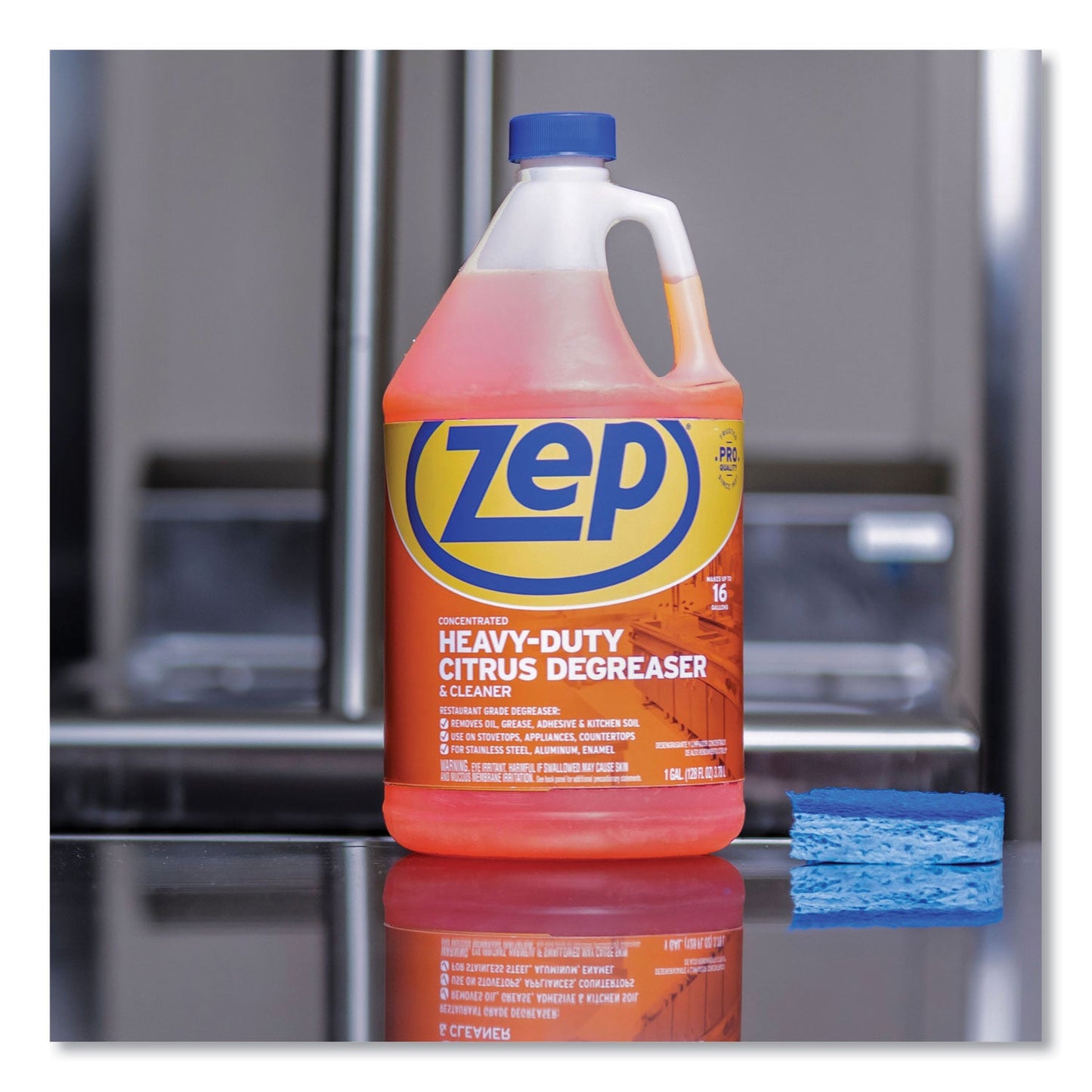 Cleaner and Degreaser, Citrus Scent, 1 gal Bottle - OrderMe