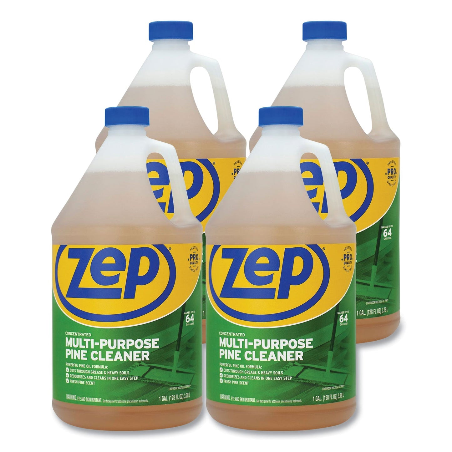 Pine Multi-Purpose Cleaner, Pine Scent, 1 gal, 4/Carton - OrderMe