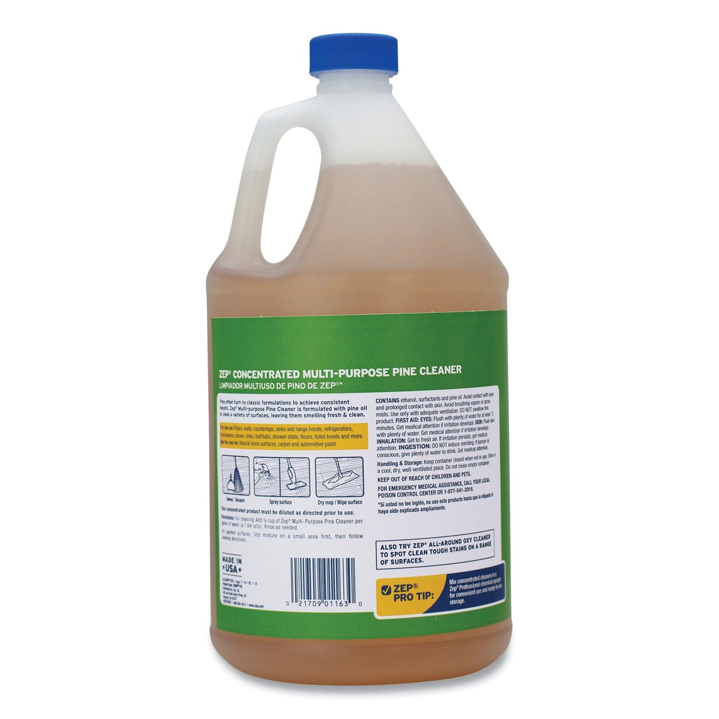 Pine Multi-Purpose Cleaner, Pine Scent, 1 gal, 4/Carton - OrderMe