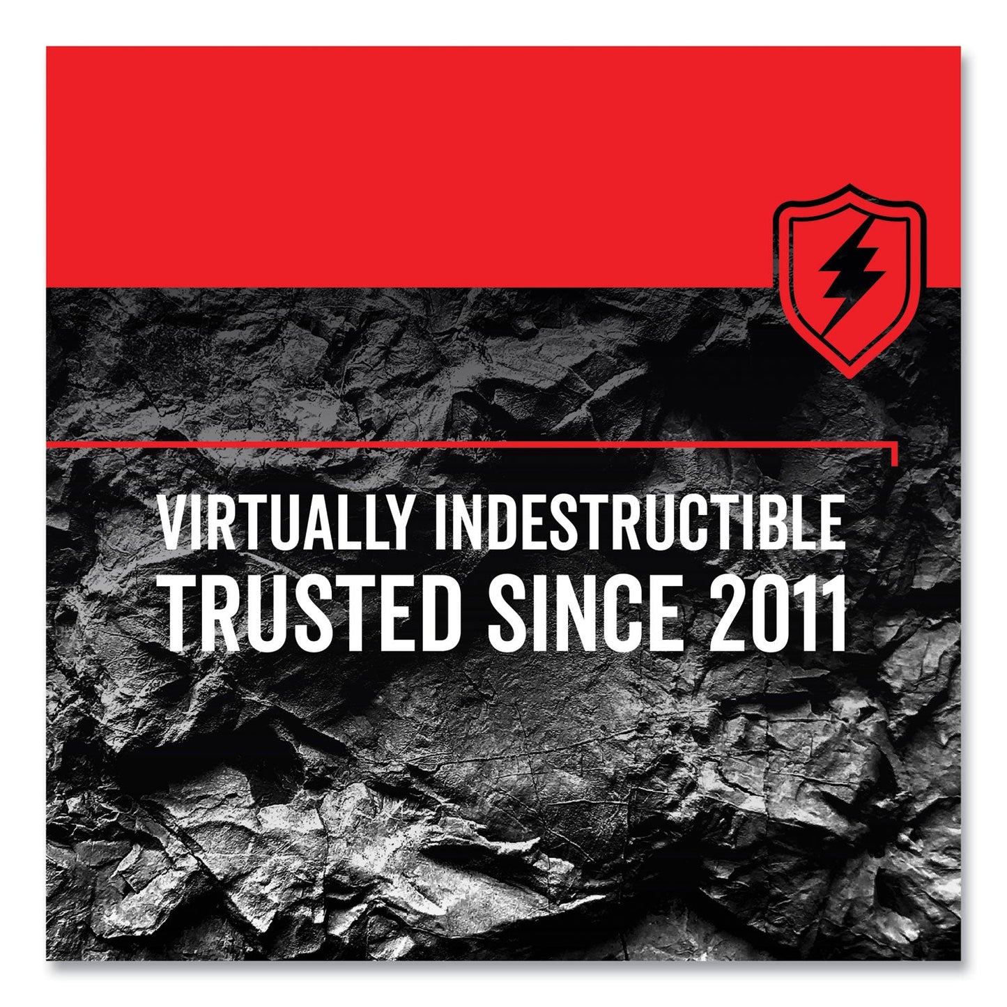 Virtually Indestructible LED Headlight, 3 AAA Batteries (Included), 30 m Projection, Black - OrderMe
